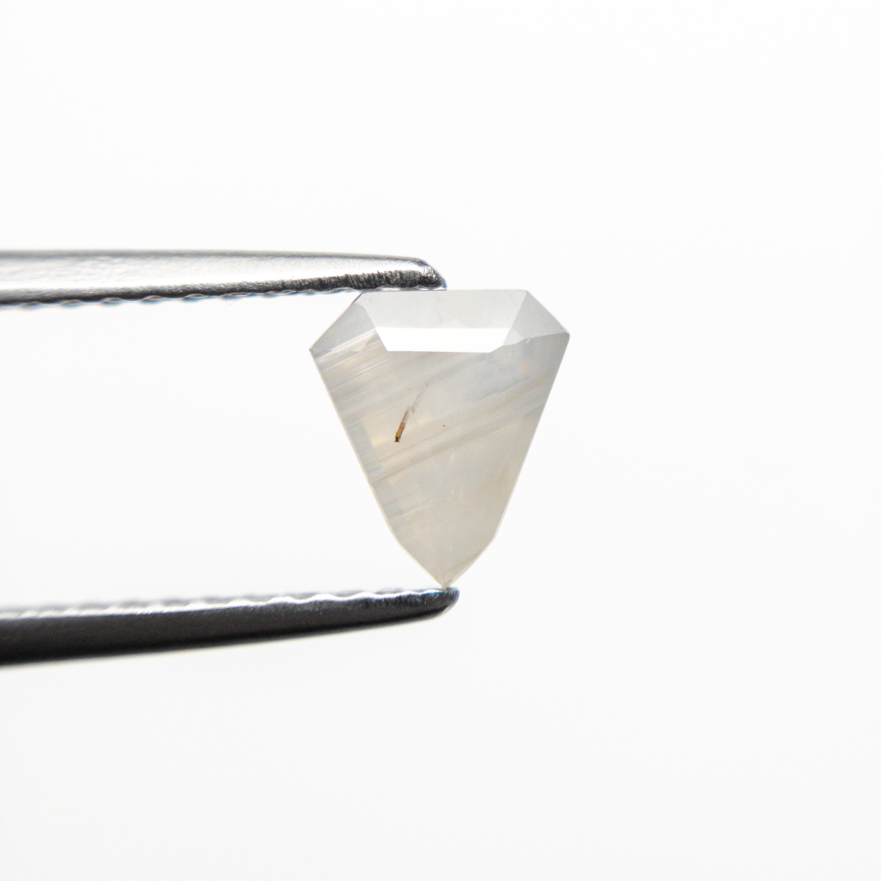 0.68ct 6.17x5.37x3.17mm Shield Step Cut Sapphire 21990-01-Staghead Designs