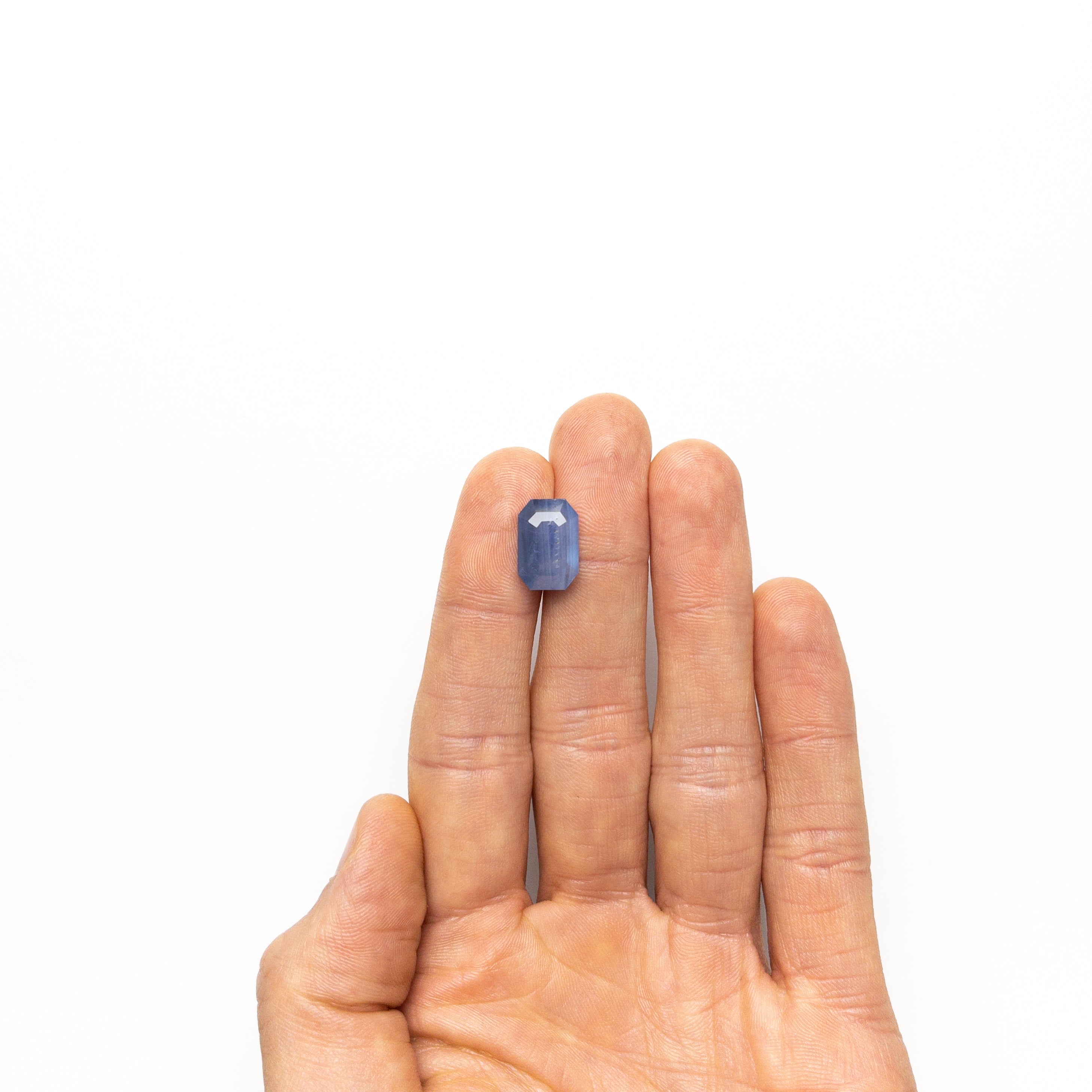 10.75ct 14.13x9.46x7.38mm Cut Corner Rectangle Step Cut Sapphire 21995-01-Staghead Designs