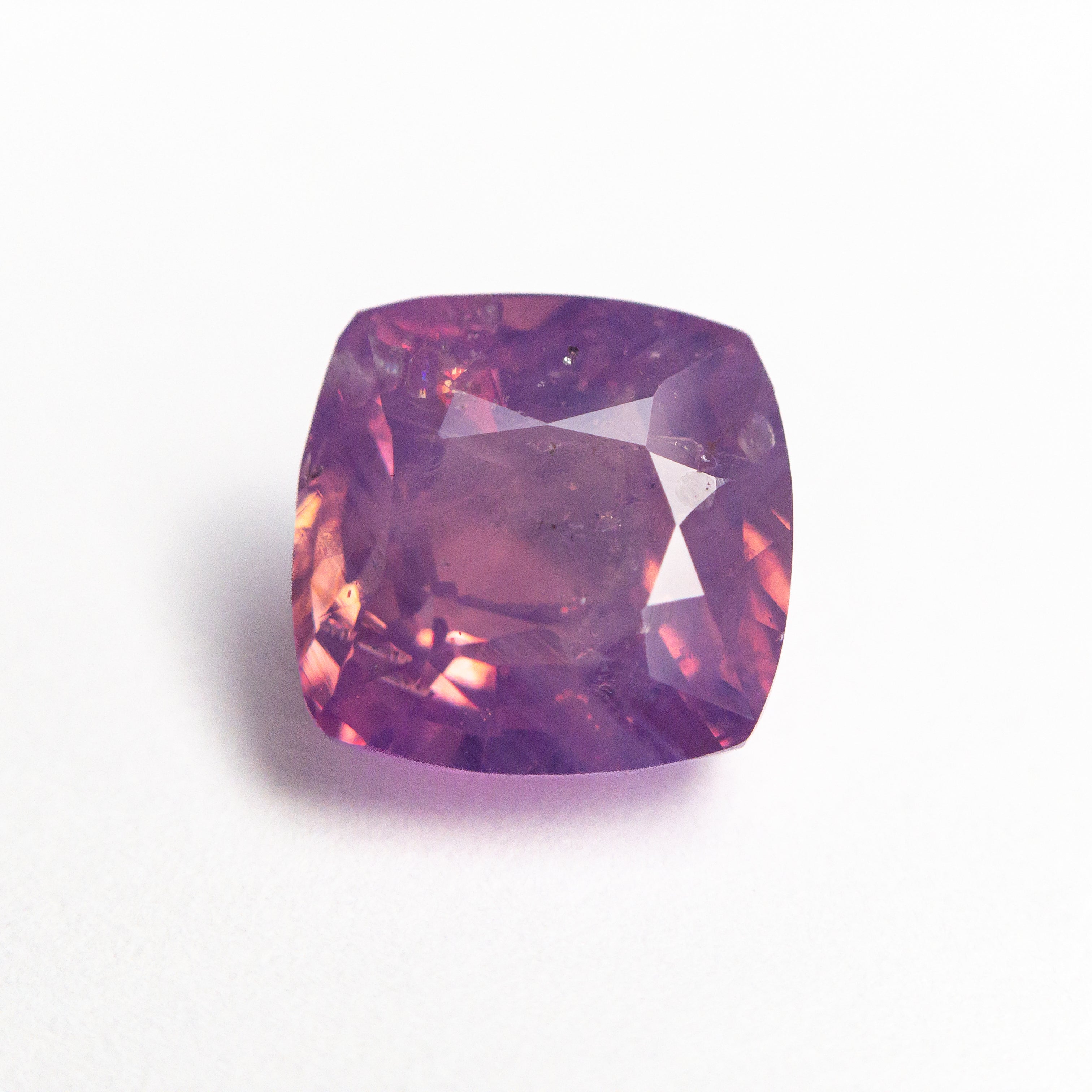 3.01ct 7.54x7.50x5.28mm Cushion Brilliant Sapphire 22010-01-Staghead Designs