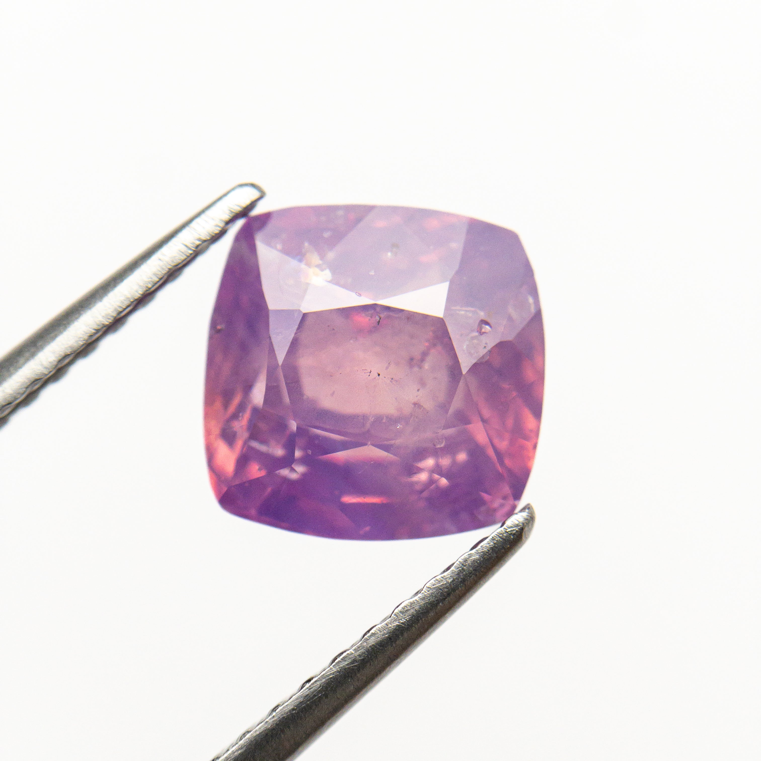 3.01ct 7.54x7.50x5.28mm Cushion Brilliant Sapphire 22010-01-Staghead Designs