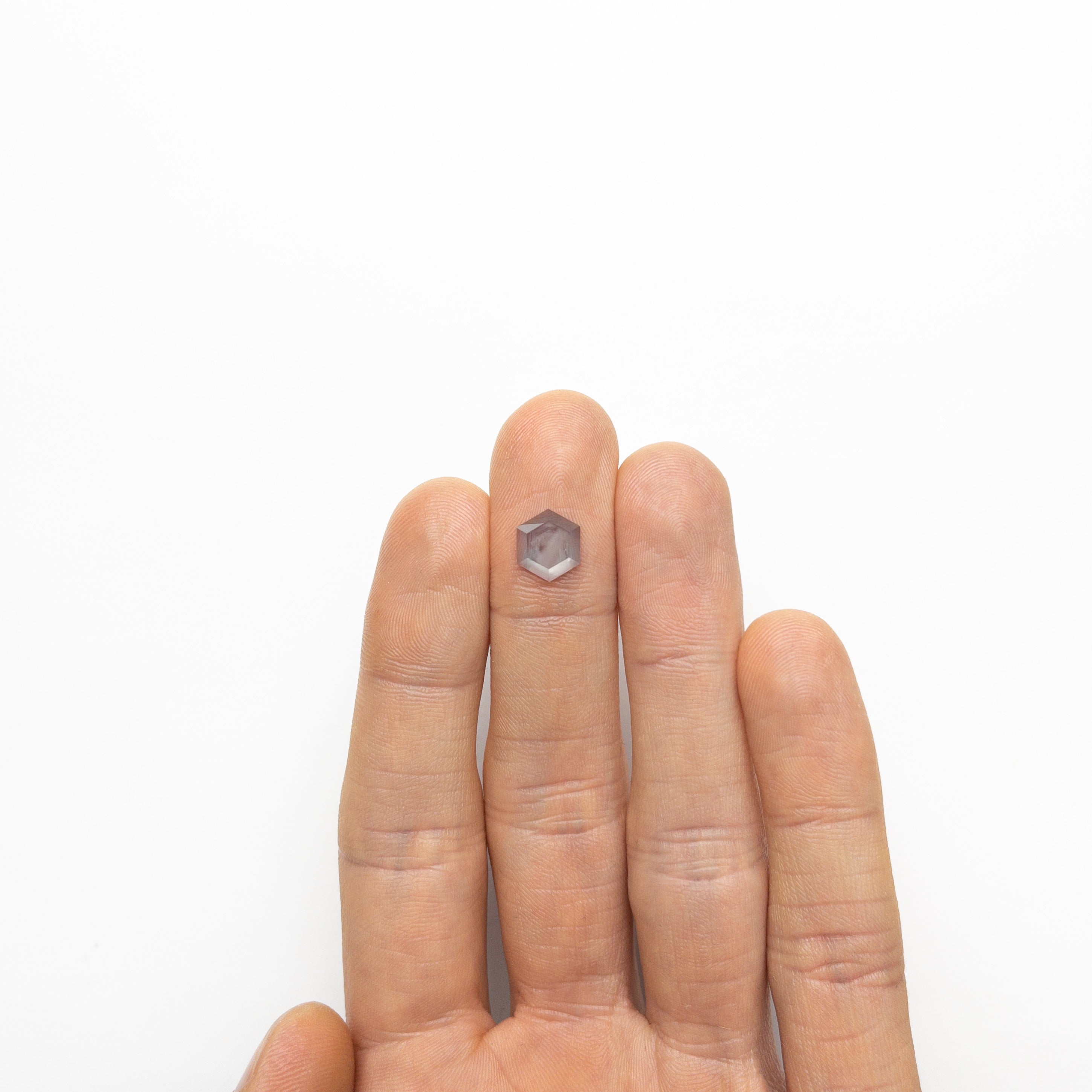 2.47ct 9.22x8.03x3.03mm Hexagon Slab Sapphire 22221-01-Staghead Designs