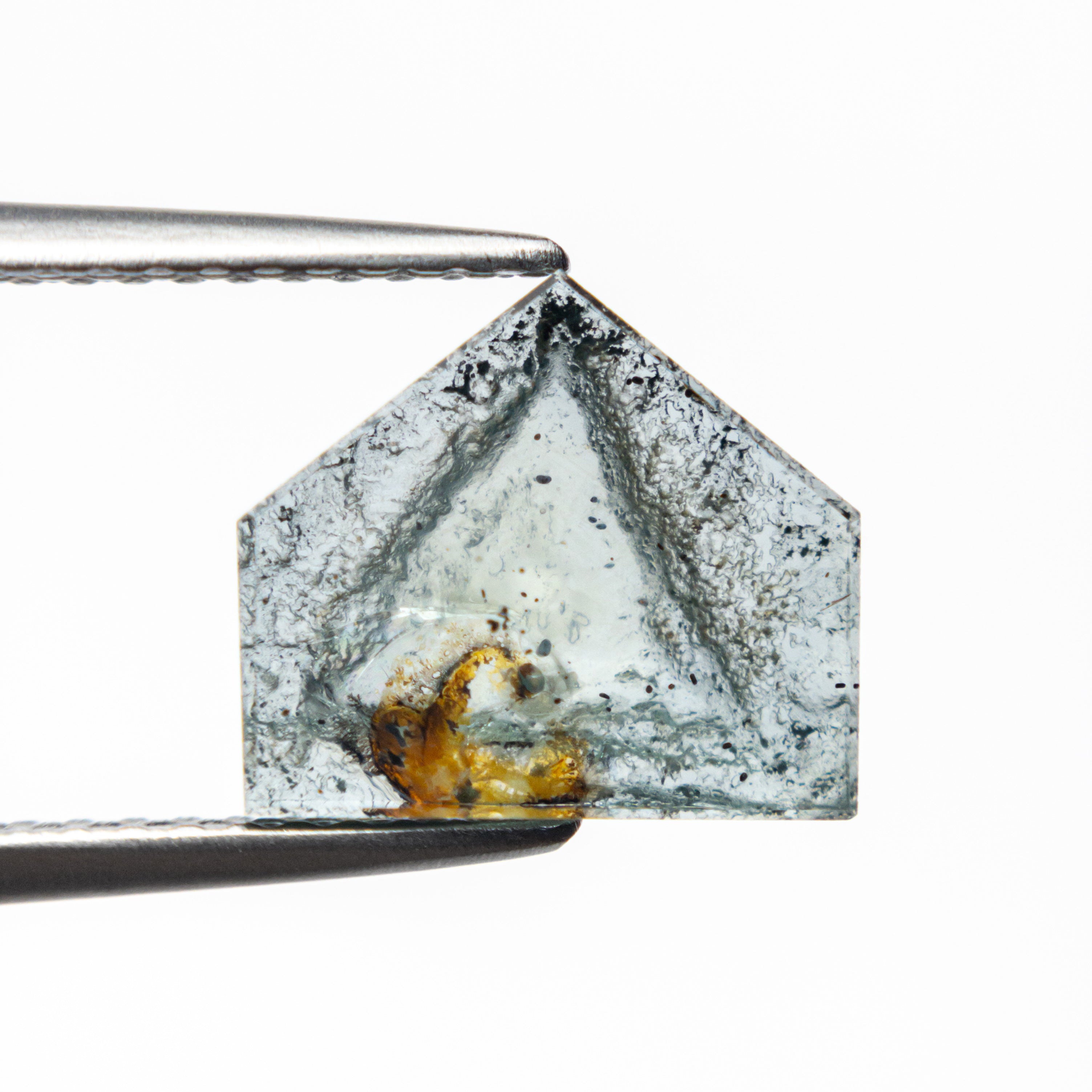 3.44ct 10.04x8.79x3.31mm Shield Slab Sapphire 22222-01-Staghead Designs