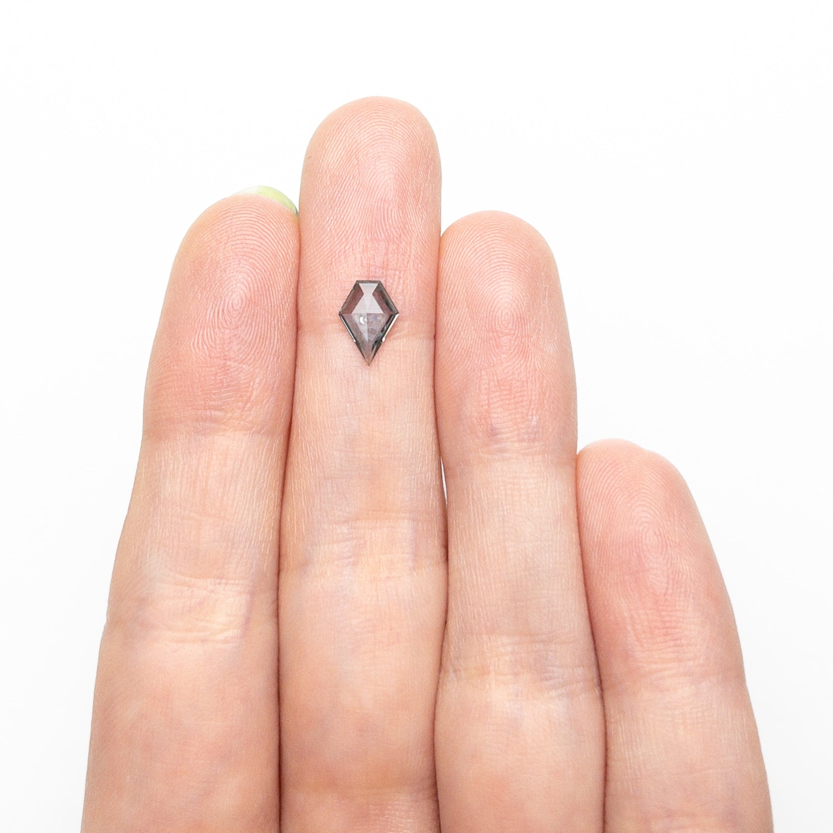 0.66ct 7.91x5.59x1.86mm Shield Rosecut Sapphire 22266-32-Staghead Designs