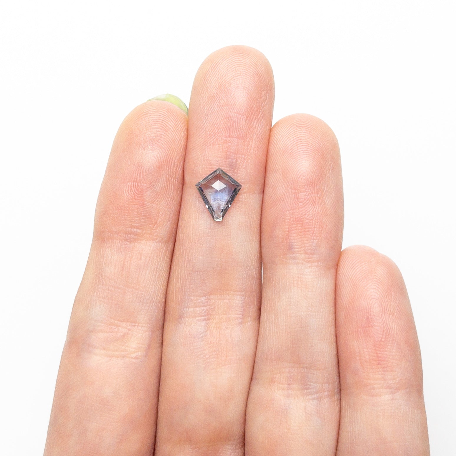 1.21ct 8.40x7.48x2.93mm Shield Rosecut Sapphire 22266-37-Staghead Designs