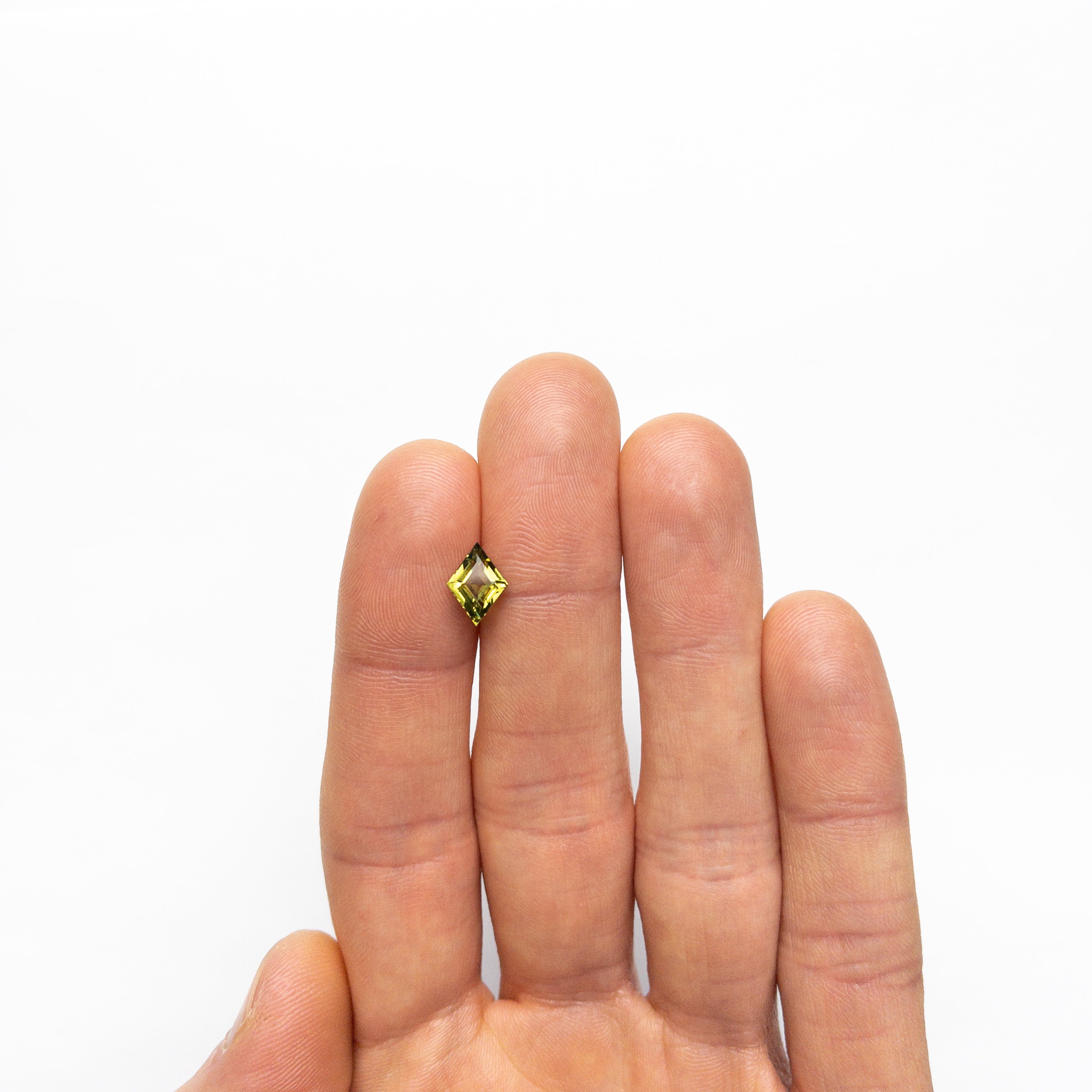 1.72ct 9.91x7.19x4.24mm Lozenge Step Cut Sapphire 22293-06-Staghead Designs