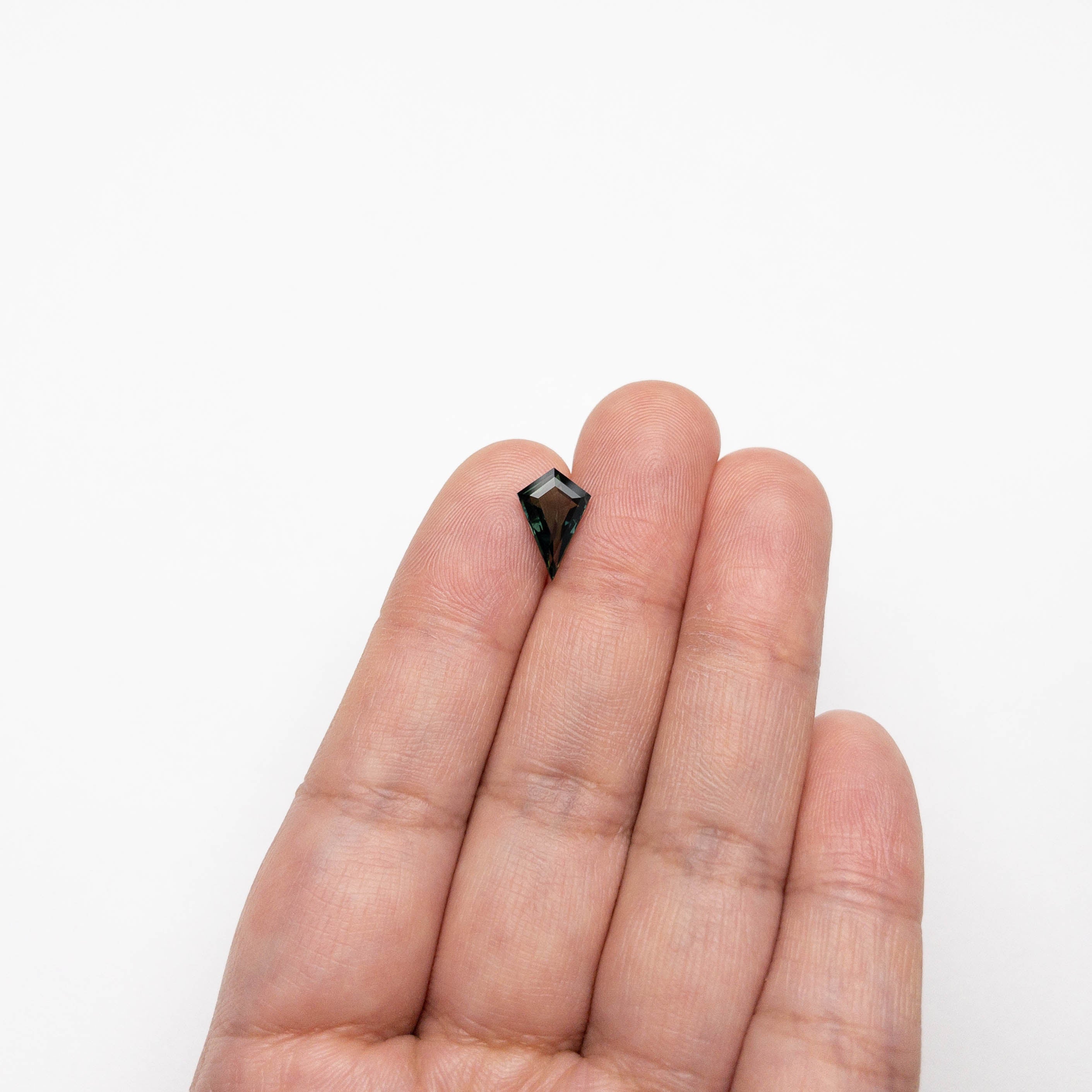 1.91ct 11.82x7.67x3.68mm Kite Step Cut Sapphire 22296-01-Staghead Designs