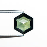 2.11ct 8.94x7.70x4.00mm Hexagon Double Cut Sapphire 22315-01-Staghead Designs