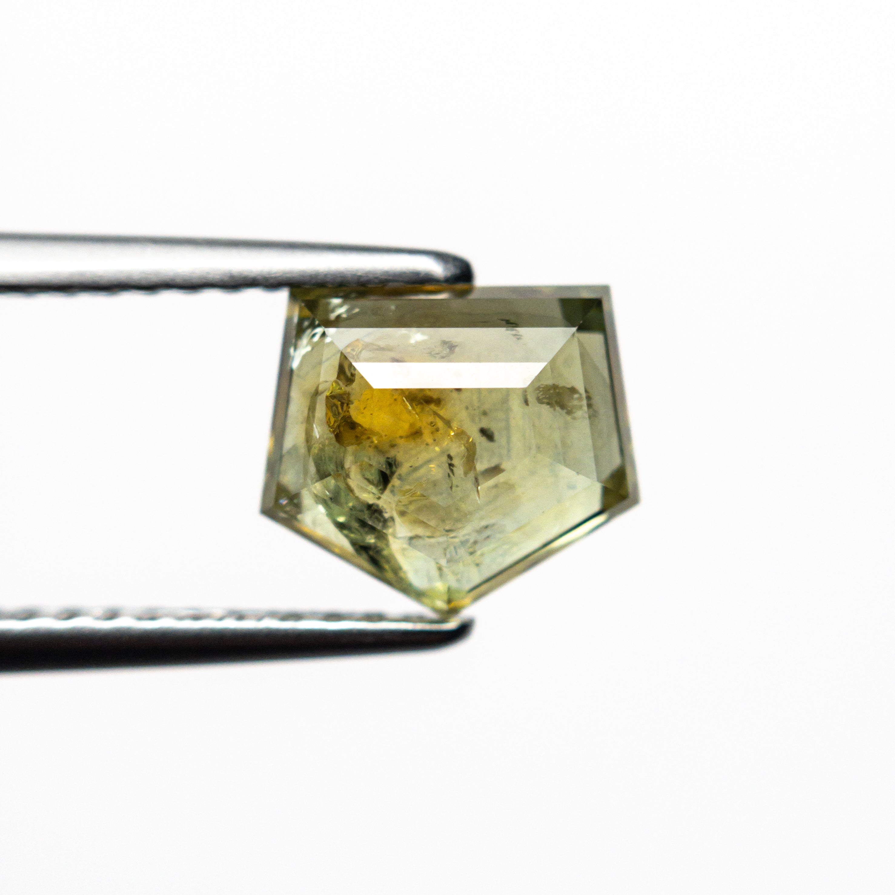 2.17ct 8.04x7.01x3.41mm Shield Portrait Cut Sapphire 22434-116-Staghead Designs