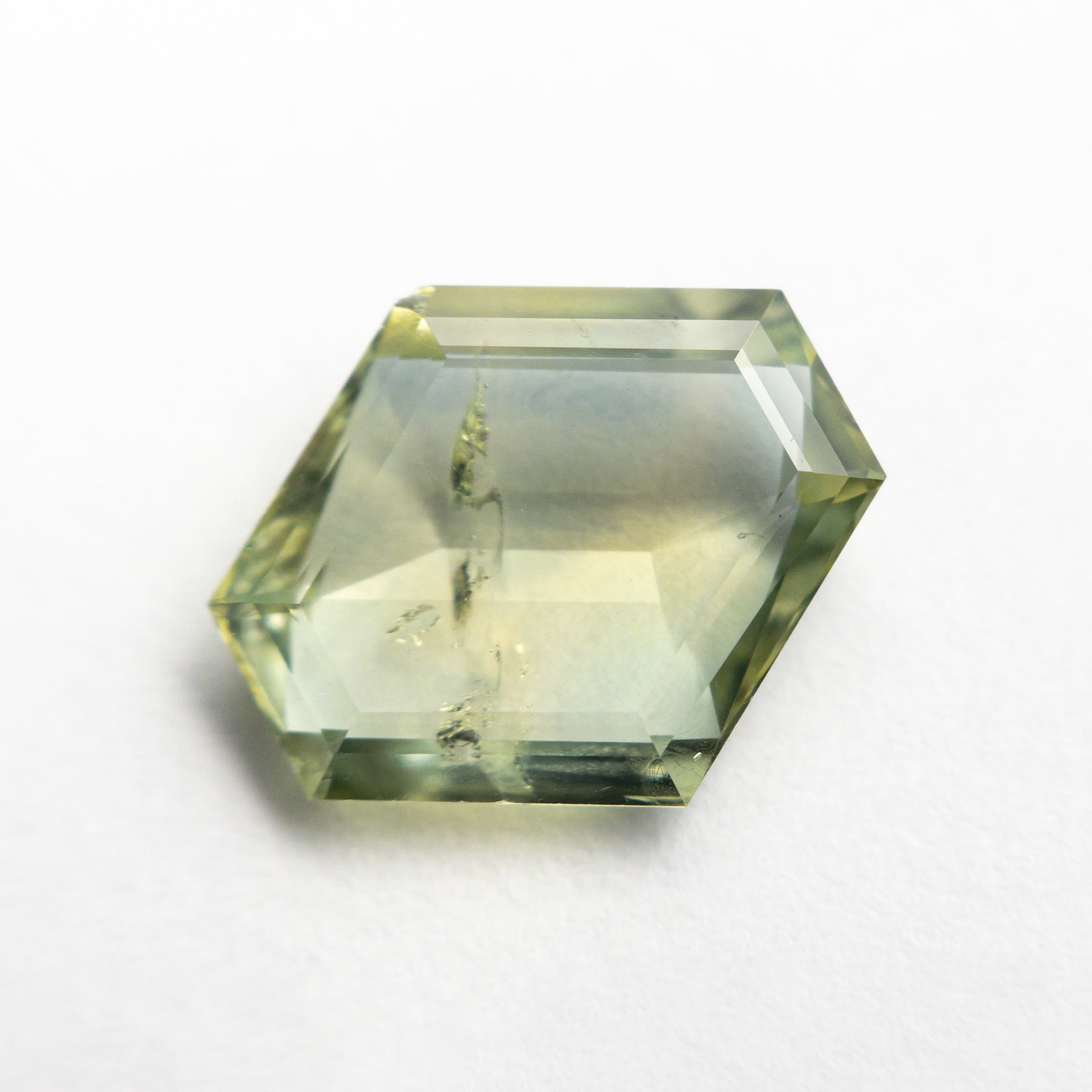 3.19ct 11.38x10.17x3.05mm Hexagon Step Cut Sapphire 22434-119-Staghead Designs