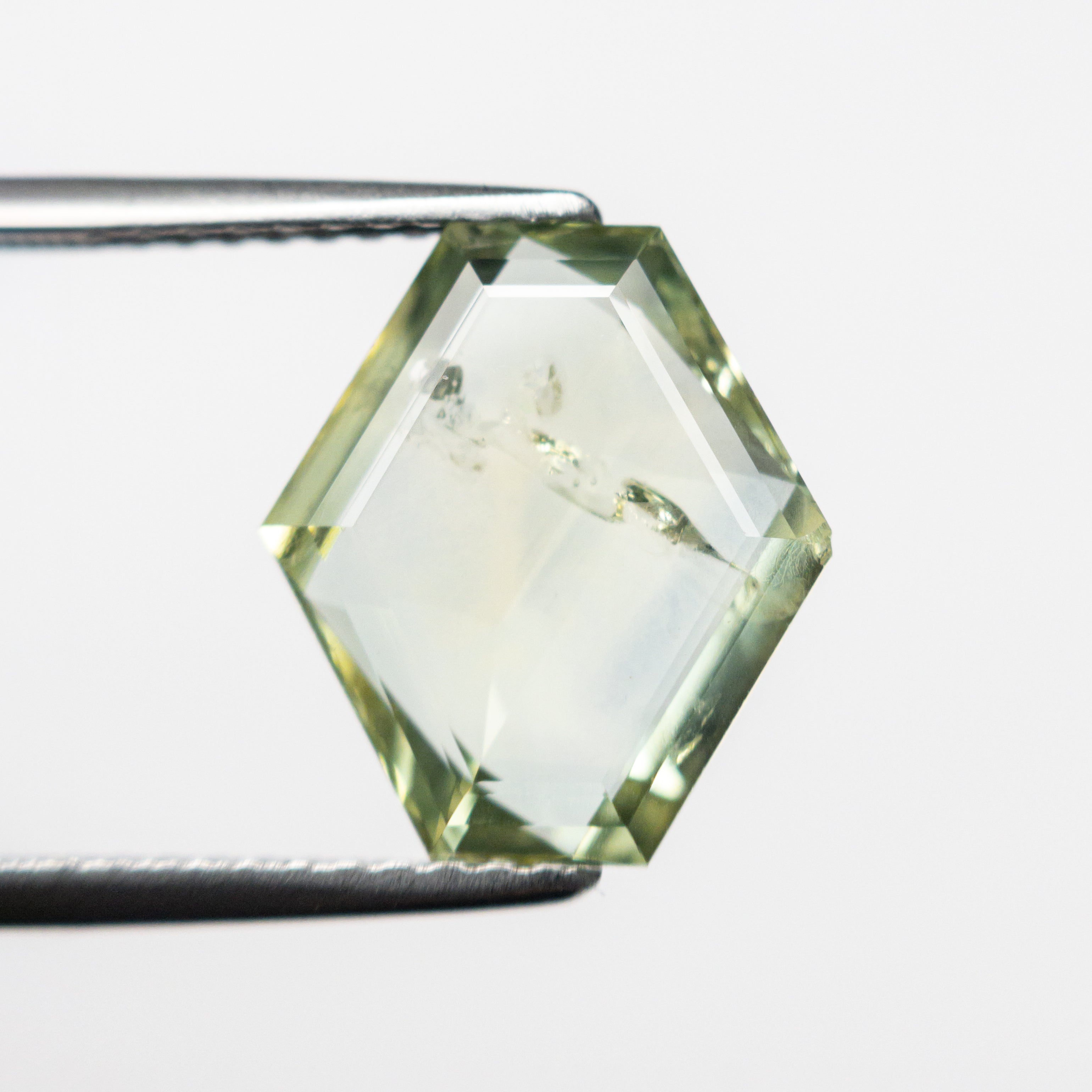 3.19ct 11.38x10.17x3.05mm Hexagon Step Cut Sapphire 22434-119-Staghead Designs