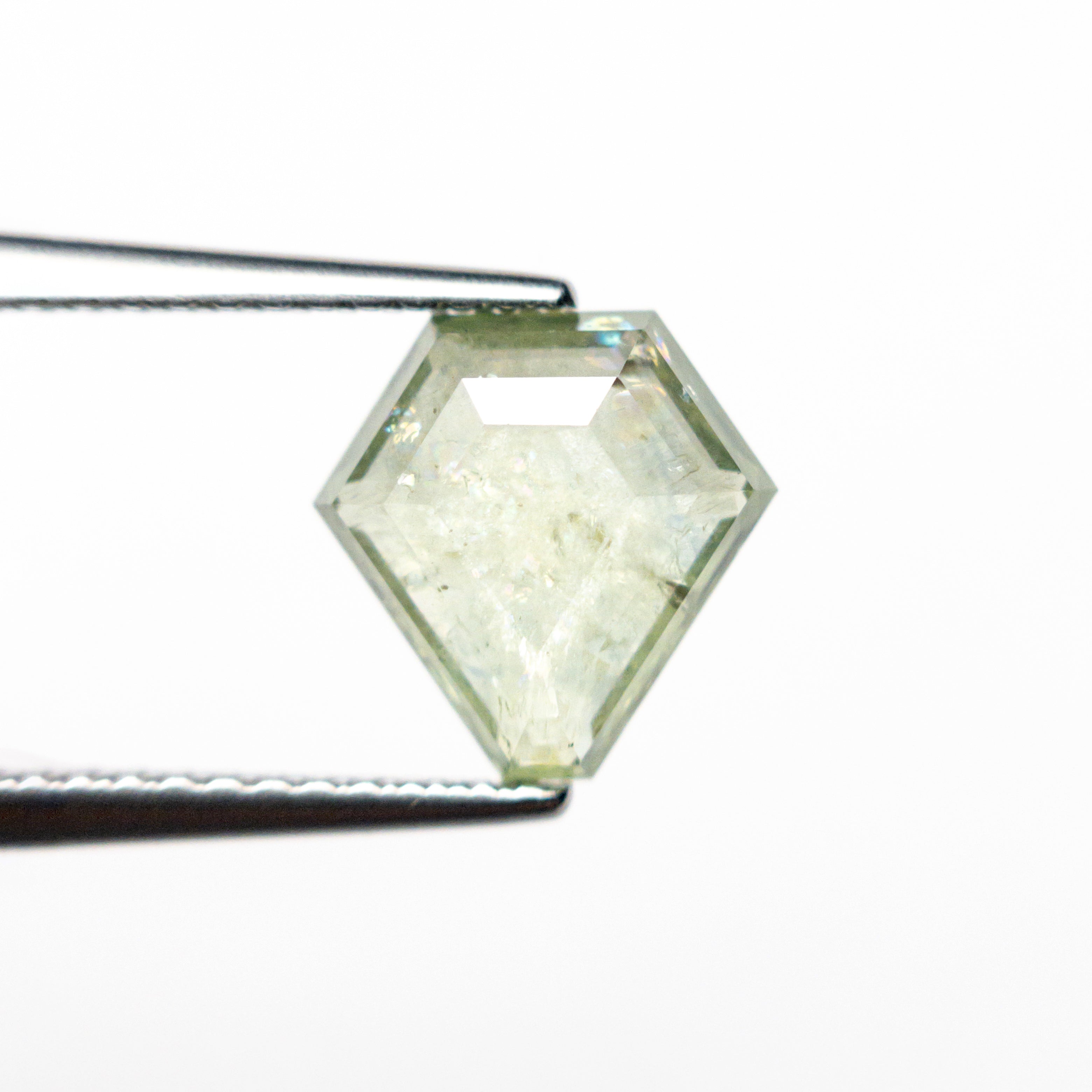 2.32ct 8.72x8.66x3.24mm Shield Portrait Cut Sapphire 22434-131-Staghead Designs