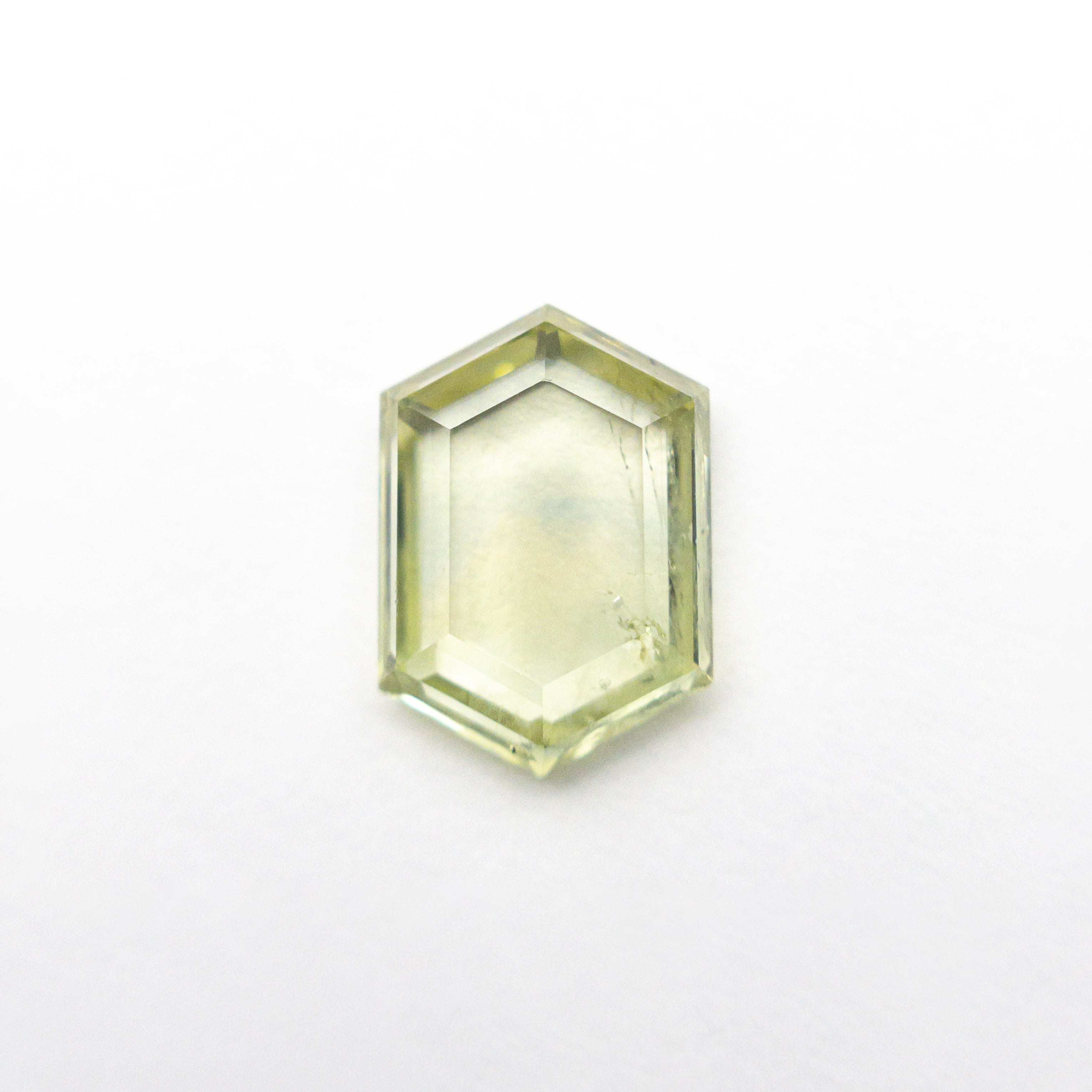 1.47ct 8.55x6.07x2.35mm Hexagon Portrait Cut Sapphire 22434-133-Staghead Designs