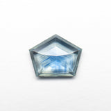 1.55ct 8.94x7.09x2.63mm Pentagon Rosecut Sapphire 22434-48-1