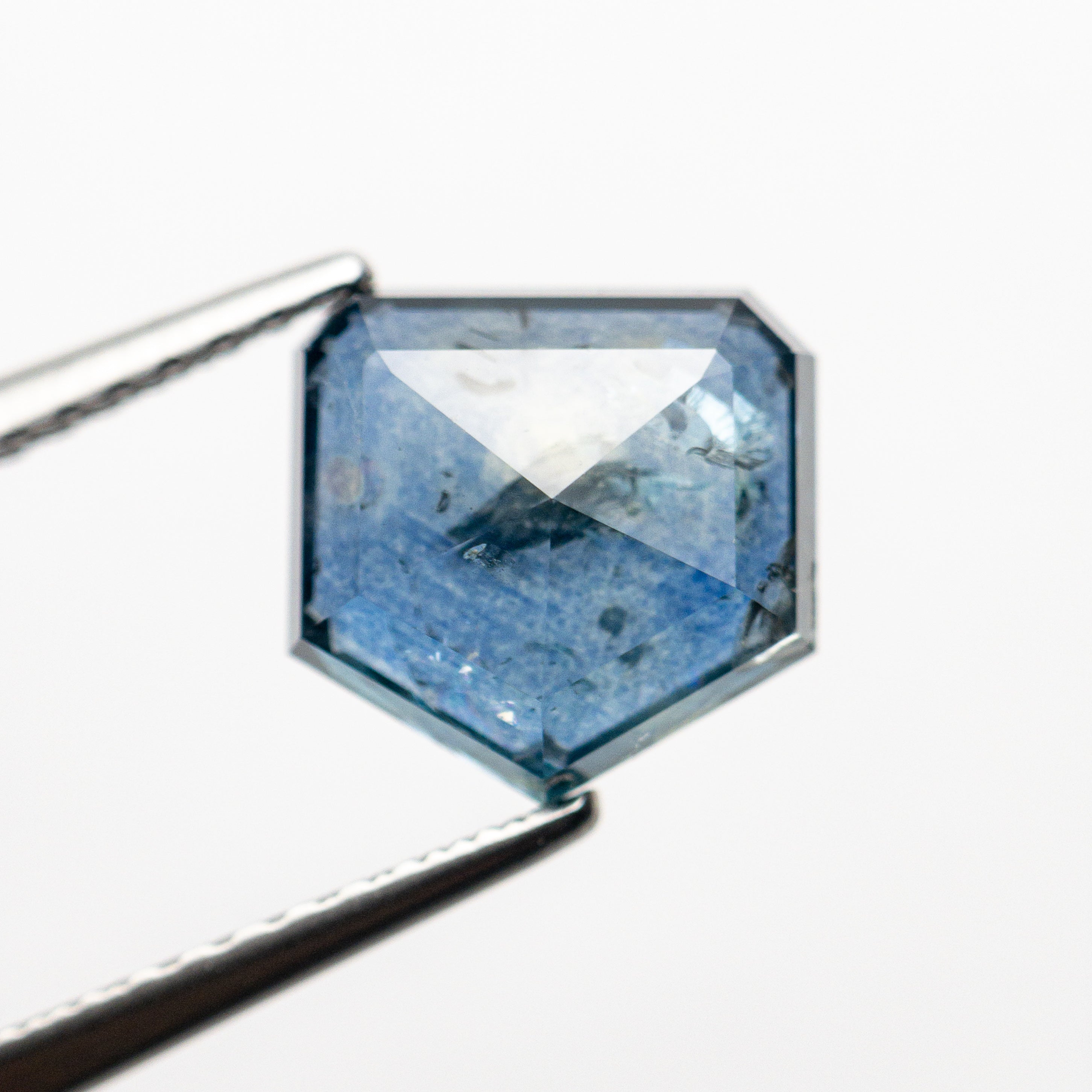 2.67ct 7.99x8.04x3.67mm Shield Rosecut Sapphire 22434-52-Staghead Designs