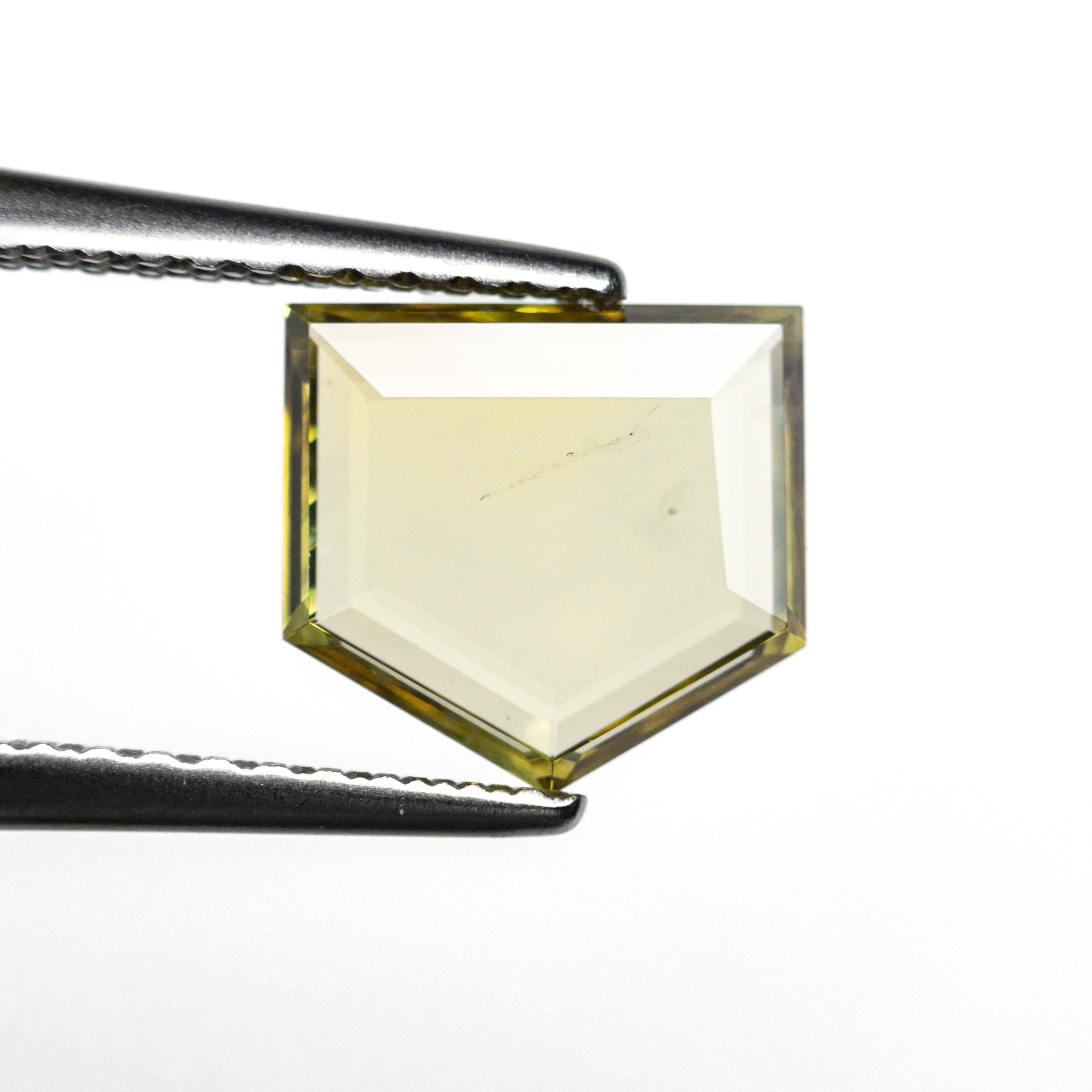 1.46ct 7.85x7.40x1.76mm Shield Portrait Cut Sapphire 22434-82-Staghead Designs