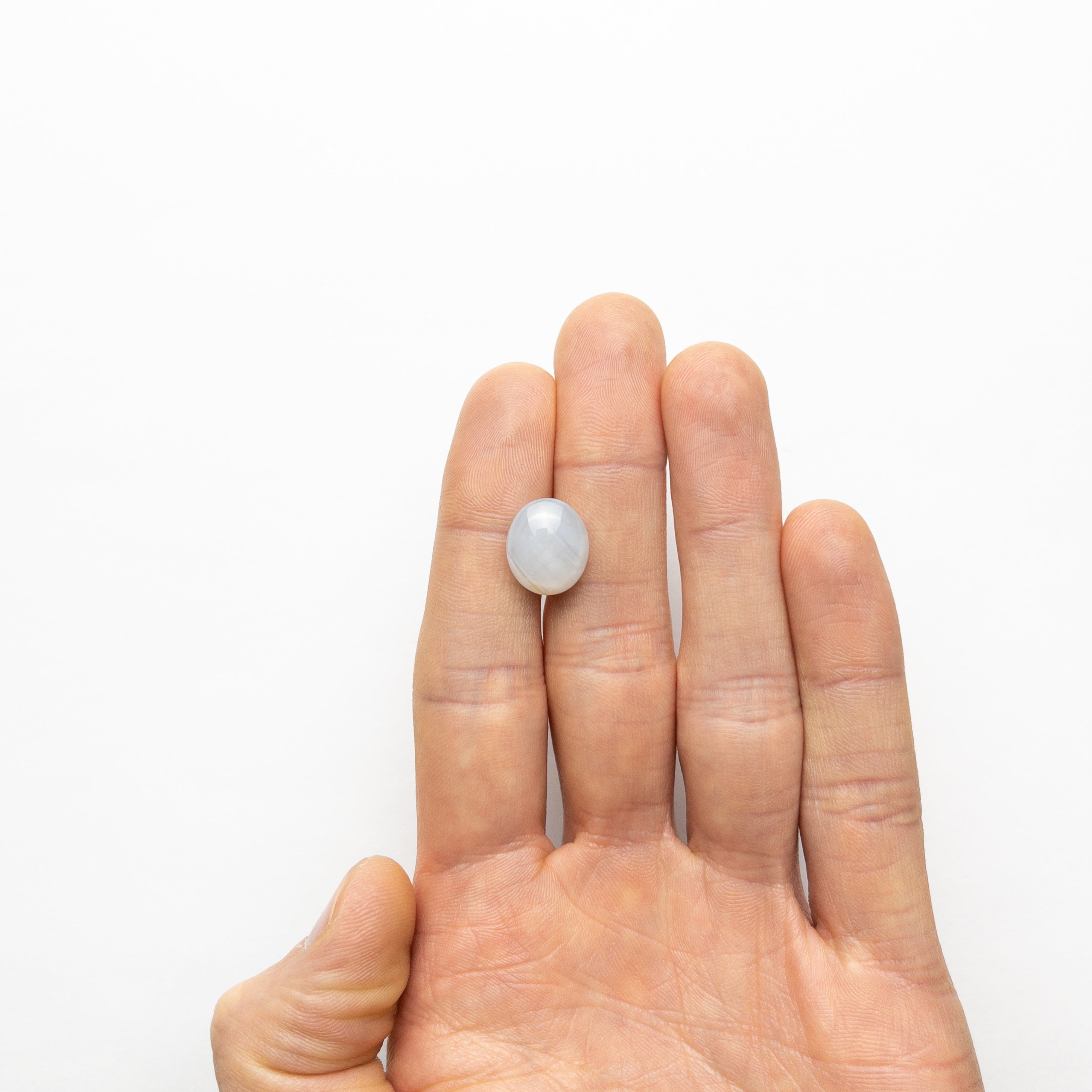 14.93ct 14.37x11.94x8.58mm Oval Cabochon Cut Star Sapphire 22502-01-Staghead Designs