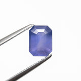 1.03ct 6.37x4.83x3.42mm Purple-Blue Cut Corner Rectangle Step Cut Sapphire 22537-01 - 2