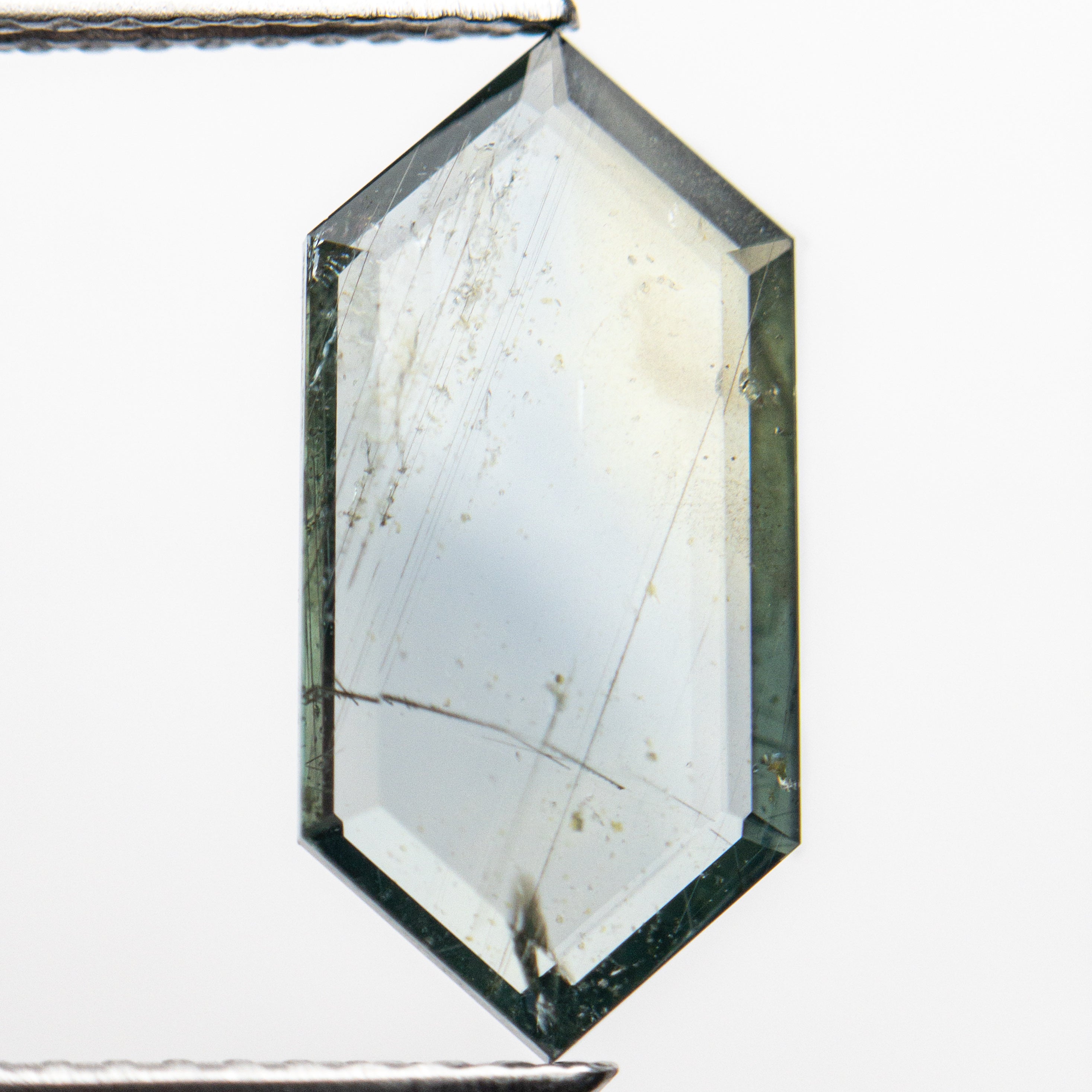 3.41ct 15.21x7.28x2.25mm Hexagon Portrait Cut Sapphire 22737-01-Staghead Designs