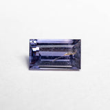 0.88ct 6.88x4.02x3.00mm Baguette Step Cut Sapphire 22744-01-Staghead Designs