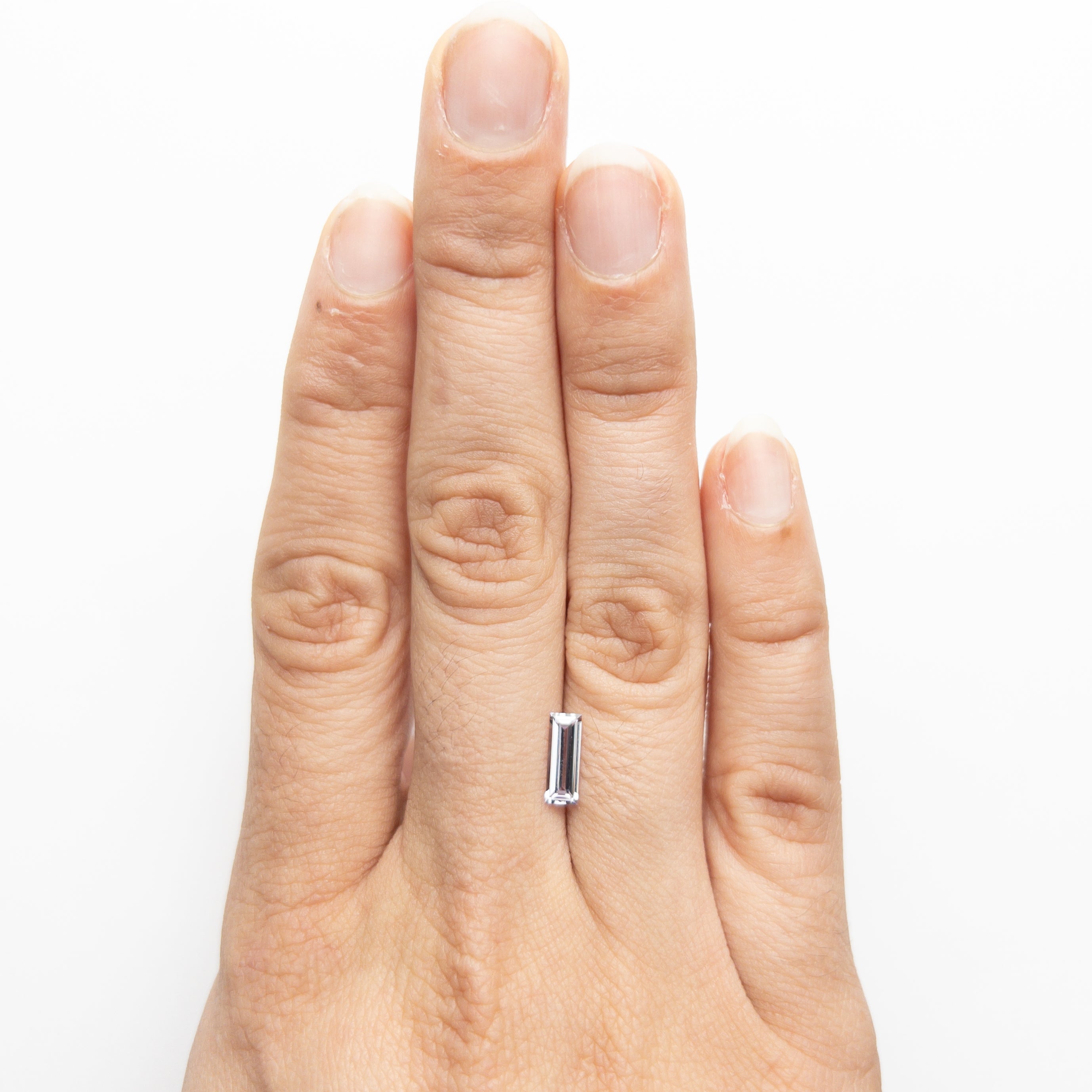 0.71ct 9.01x3.28x2.08mm Rectangle Step Cut Sapphire 22877-01-Staghead Designs