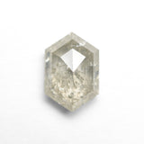 2.13ct 9.64x6.58x4.02mm Hexagon Step Cut 23177-08-Staghead Designs