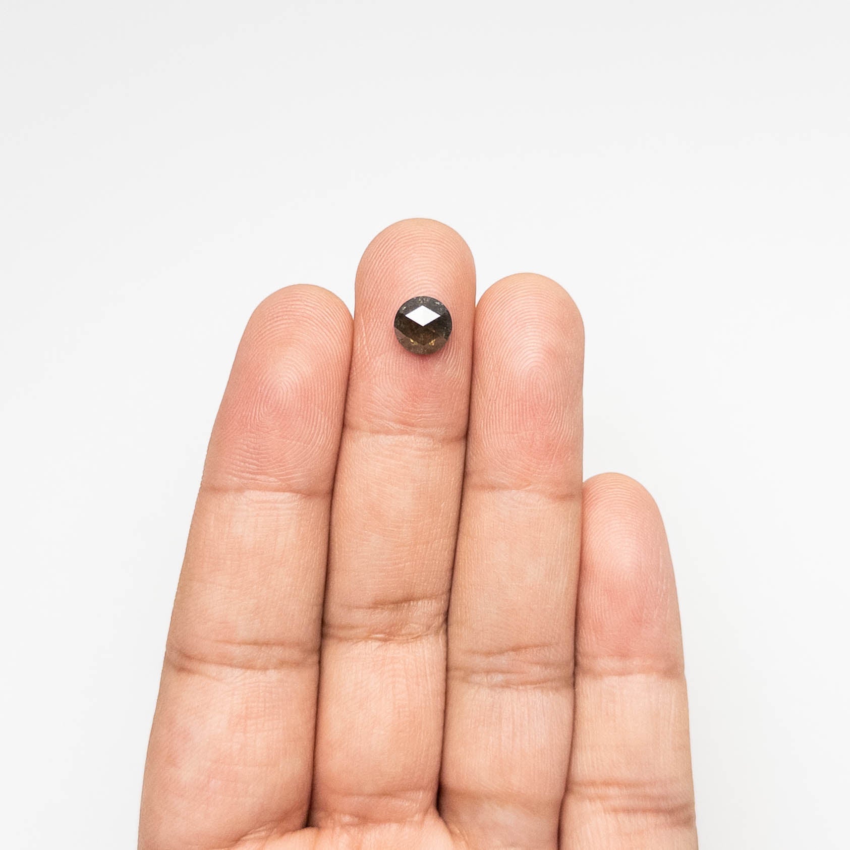 1.22ct 7.09x7.05x3.12mm Round Rosecut 23179-10-Staghead Designs