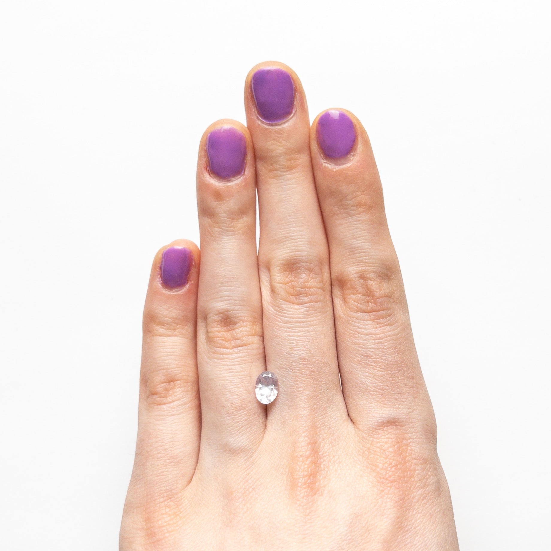 1.10ct 7.04x5.03x3.83mm Oval Brilliant Sapphire 23384-01-Staghead Designs