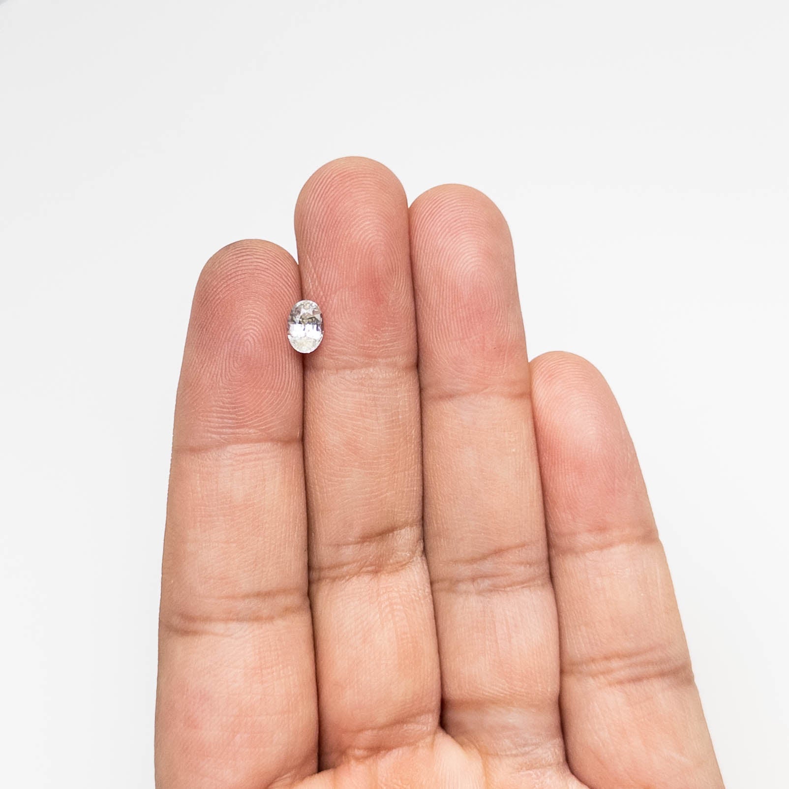 RETURNING: D13611 April 11/2025 0.78ct 6.56x4.58x3.23mm Oval Brilliant Sapphire 23426-48-Staghead Designs