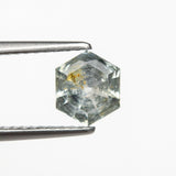 1.28ct 7.06x5.92x3.96mm Hexagon Step Cut Sapphire 23456-01