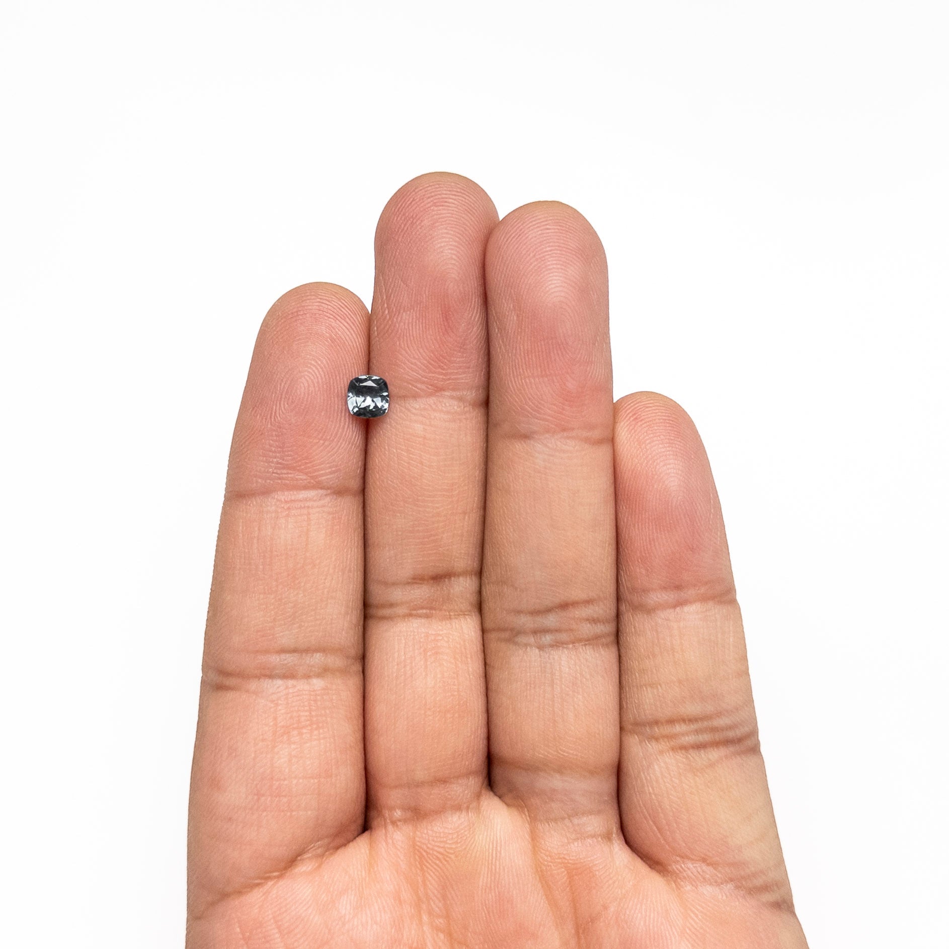 0.68ct 5.06x4.99x3.05mm Cushion Brilliant Sapphire 23466-20-Staghead Designs