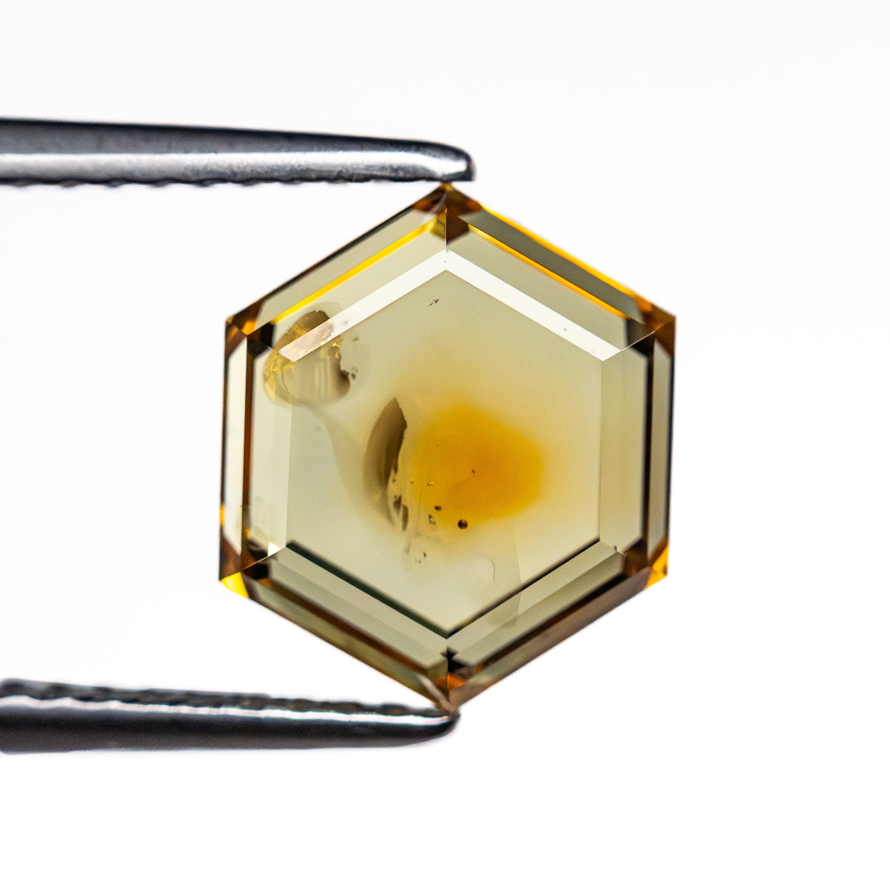 3.37ct 9.94x8.453.43mm Hexagon Portrait Cut Sapphire 23469-35-Staghead Designs