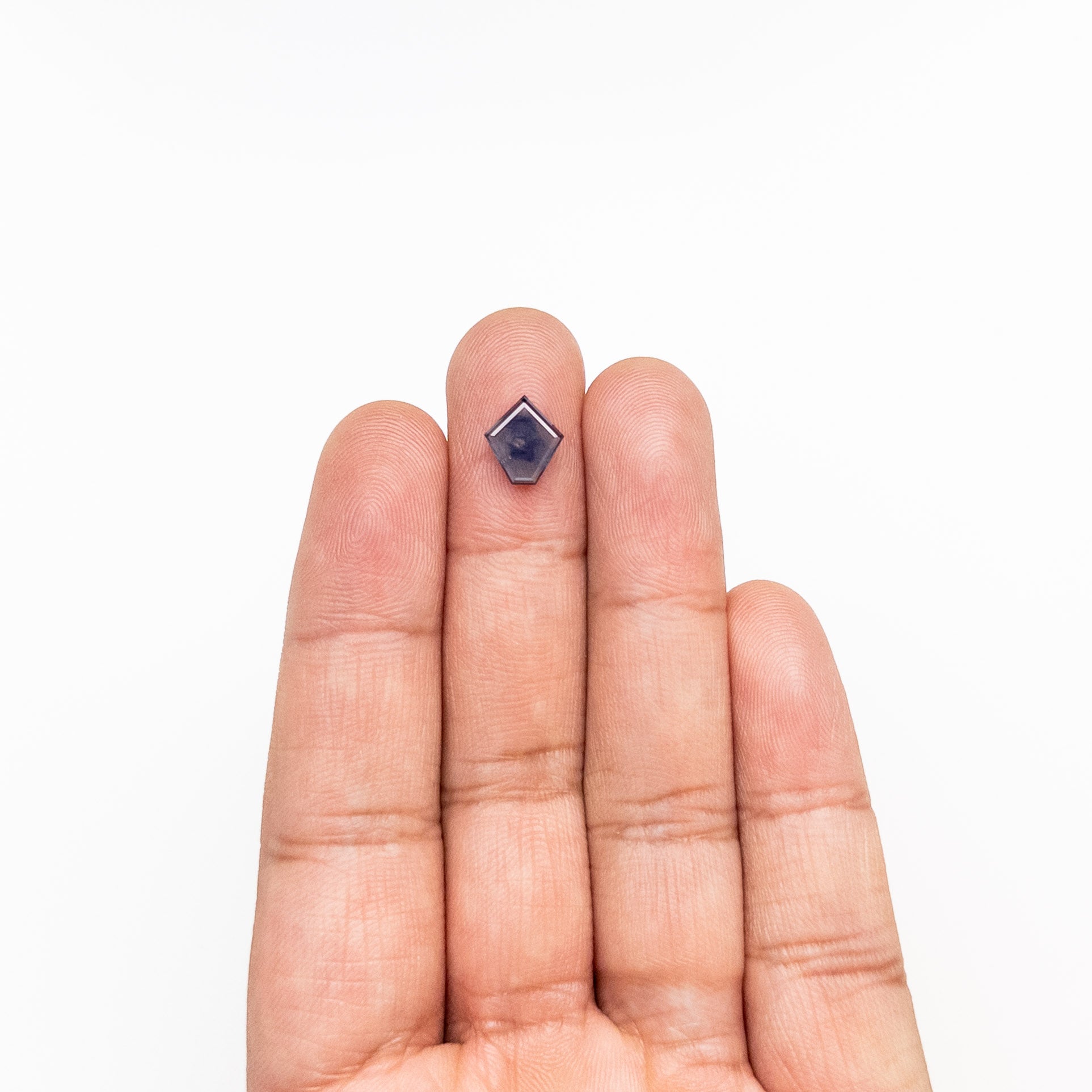 1.82ct 9.30x8.38x2.39mm Shield Portrait Cut Sapphire 23469-40-Staghead Designs
