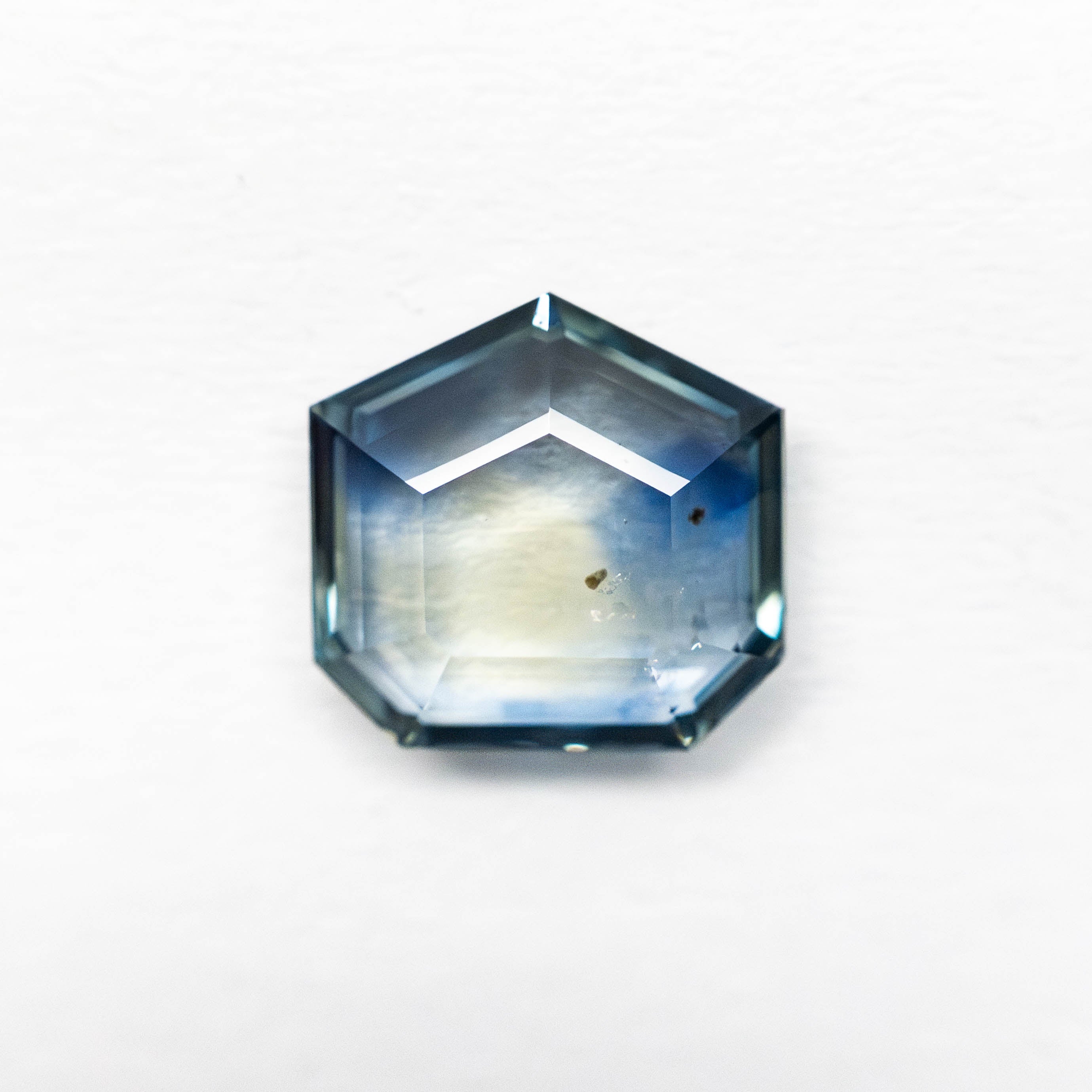1.27ct 6.61x6.78x2.35mm Shield Portrait Cut Sapphire 23474-43-Staghead Designs