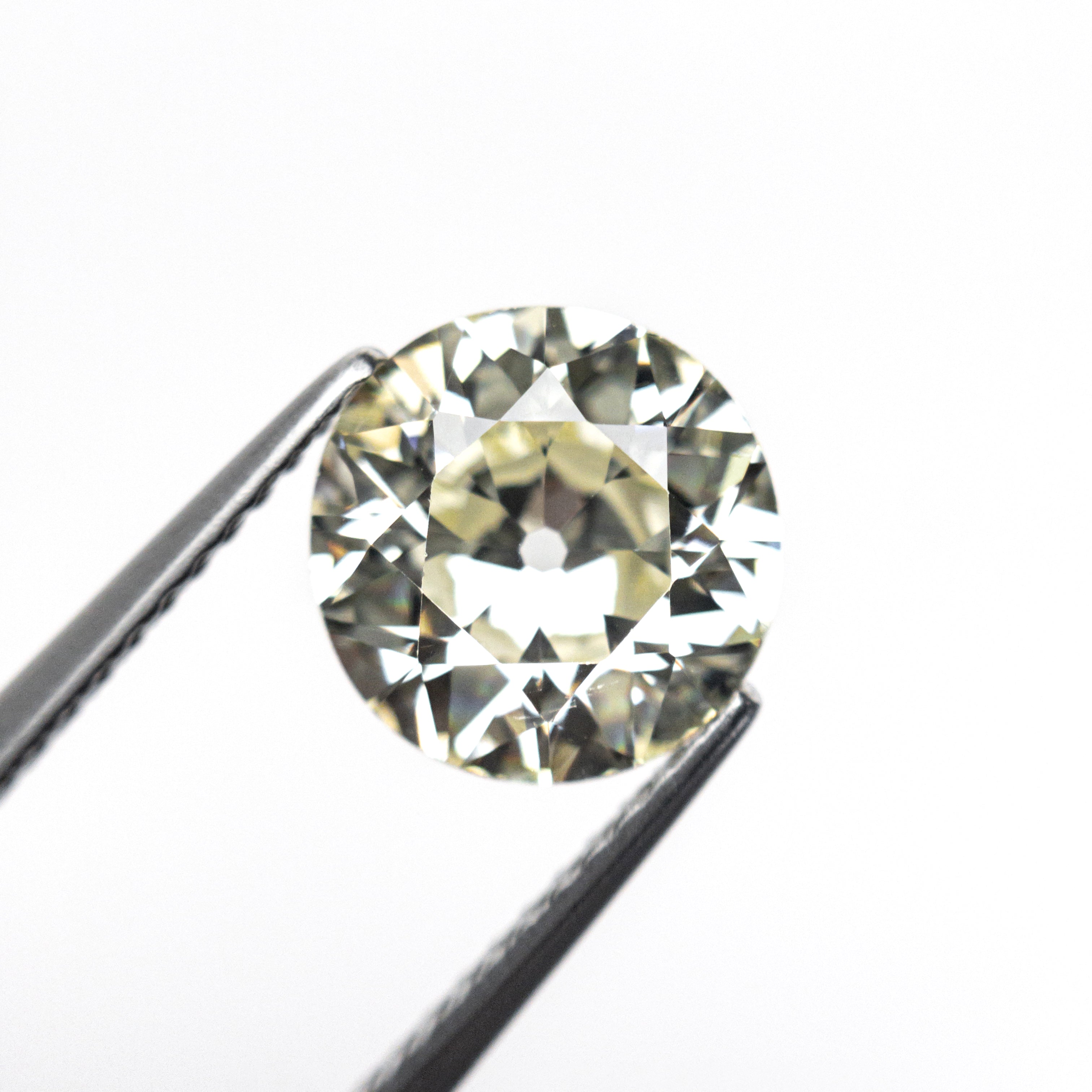2.06ct 8.58x8.35x4.57mm GIA VS1 S-T Antique Old European Cut 23650-01-Staghead Designs