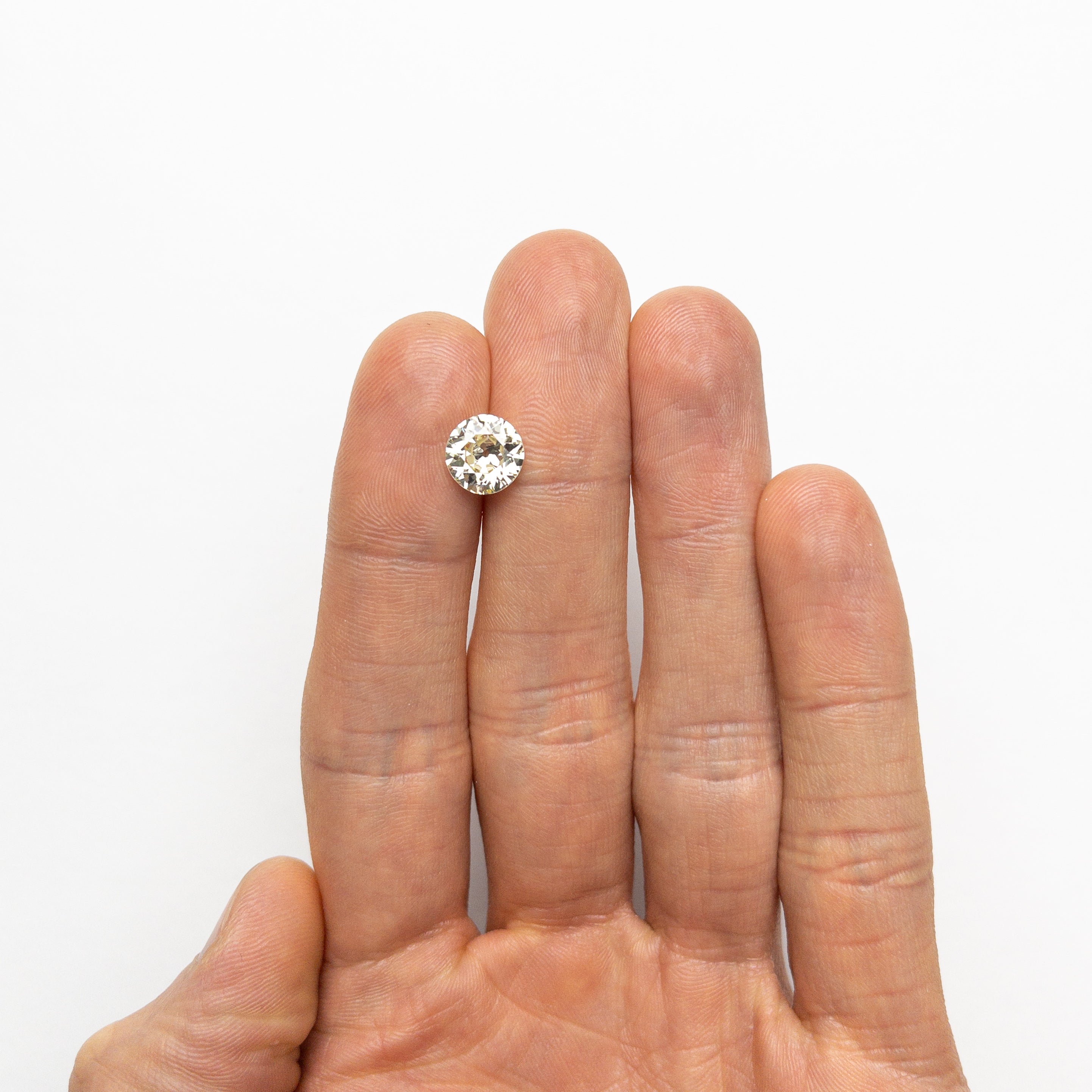 2.06ct 8.58x8.35x4.57mm GIA VS1 S-T Antique Old European Cut 23650-01-Staghead Designs