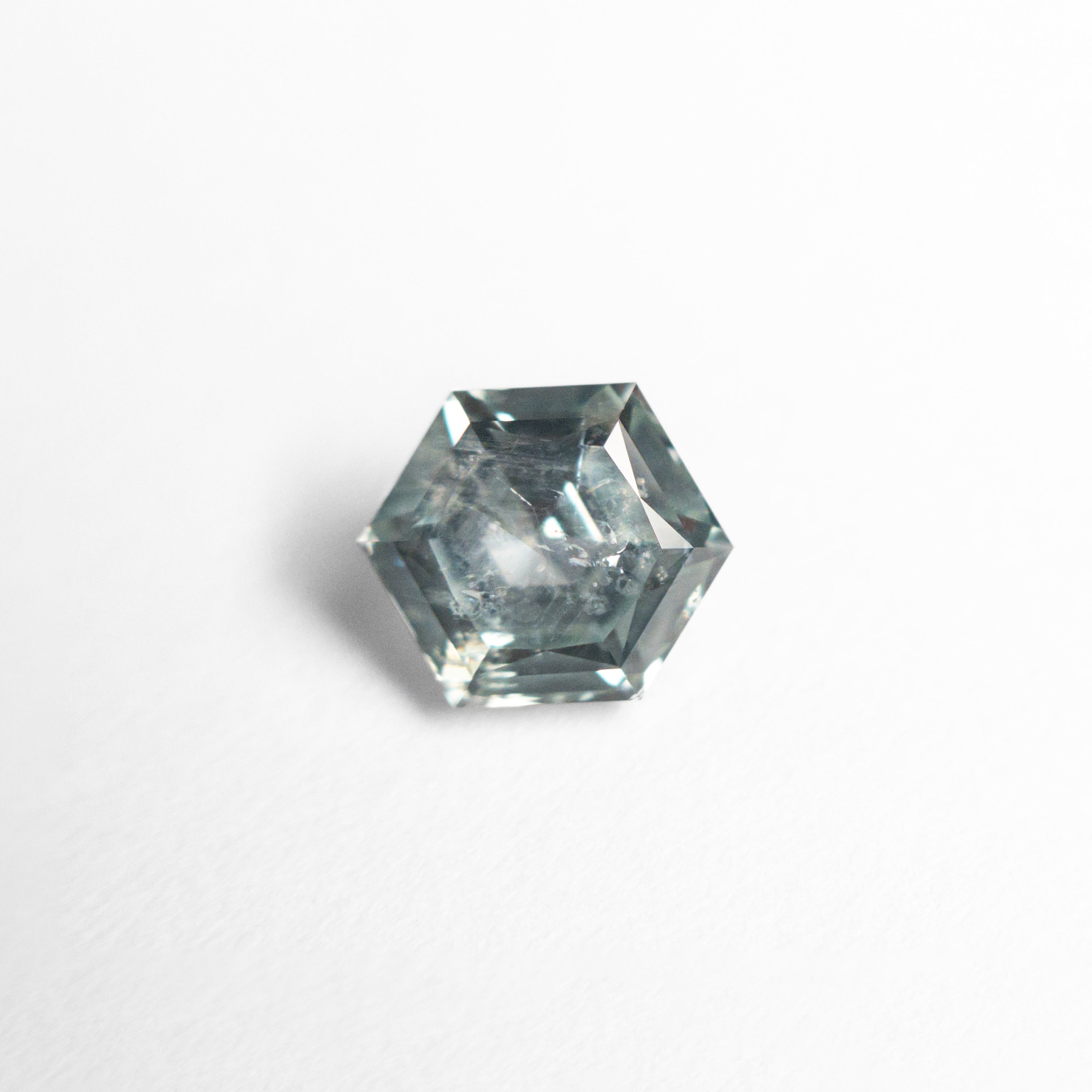 1.21ct 6.64x5.66x3.92mm Hexagon Brilliant Sapphire 23670-16-Staghead Designs