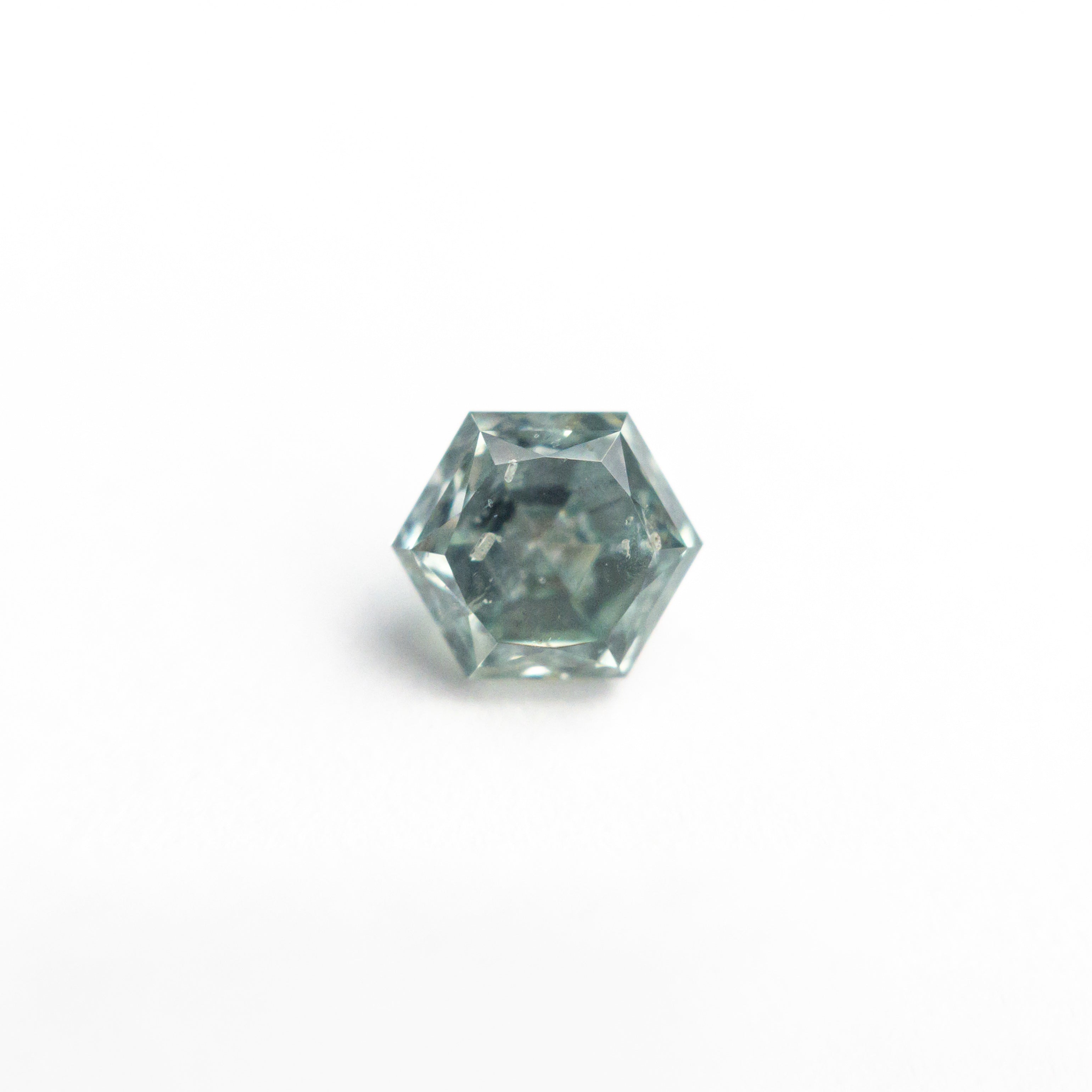 0.90ct 5.64x4.82x4.01mm Hexagon Brilliant Sapphire 23671-03-Staghead Designs