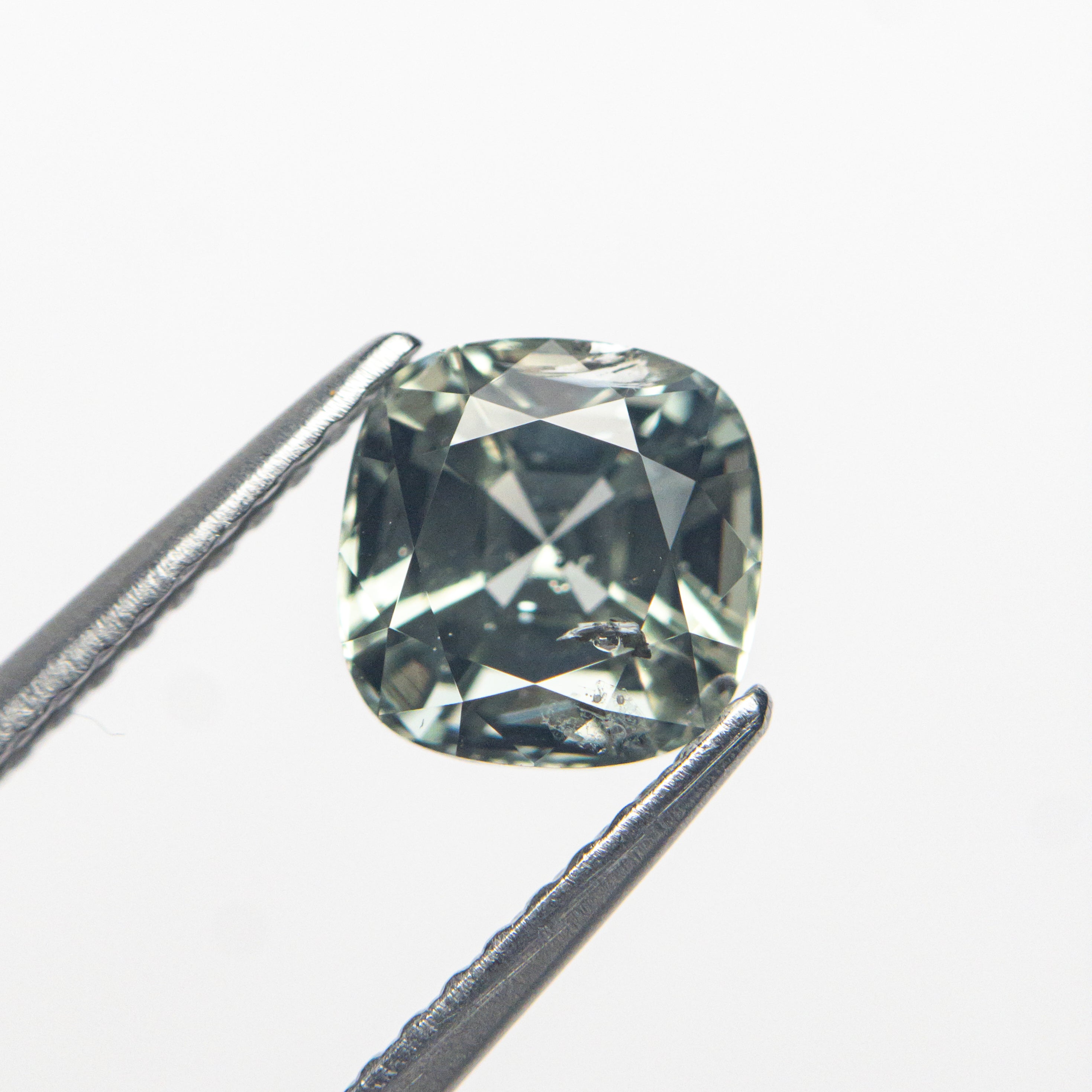 1.79ct 6.37x6.24x4.93mm Cushion Brilliant Sapphire 23673-06-Staghead Designs