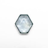 1.08ct 6.68x6.55x2.45mm Hexagon Portrait Cut Sapphire 23677-04-Staghead Designs