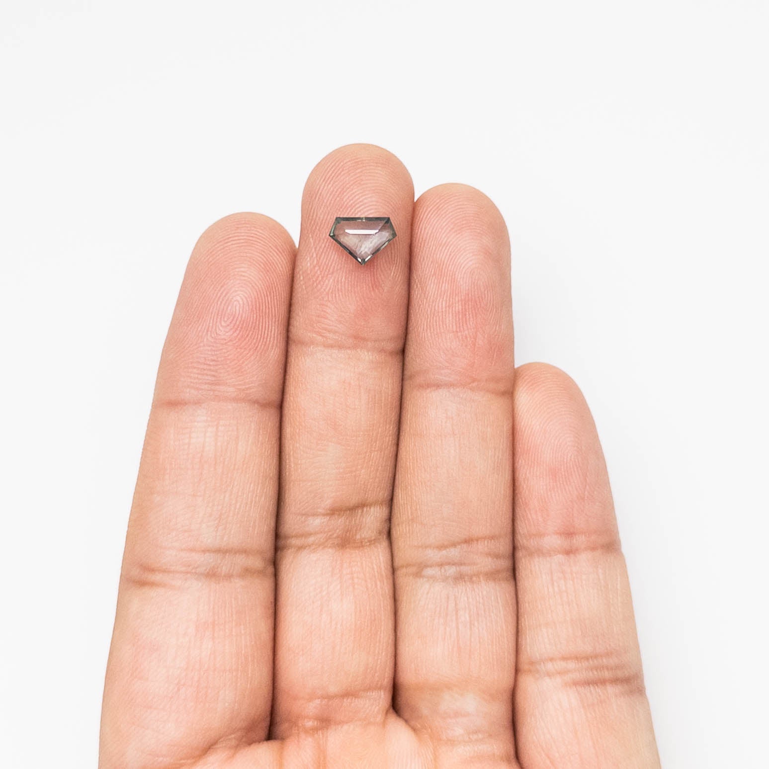 1.26ct 6.15x8.63x2.66mm Shield Portrait Cut Sapphire 23684-10-Staghead Designs