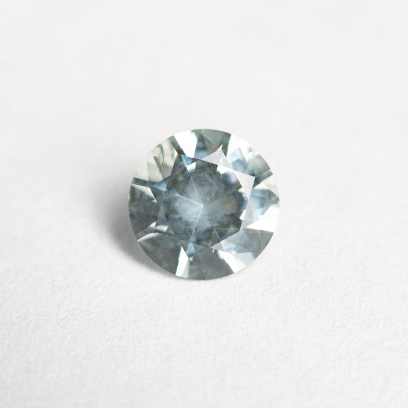 0.98ct 6.12x6.07x3.89mm Round Brilliant Sapphire 23686-10-Staghead Designs