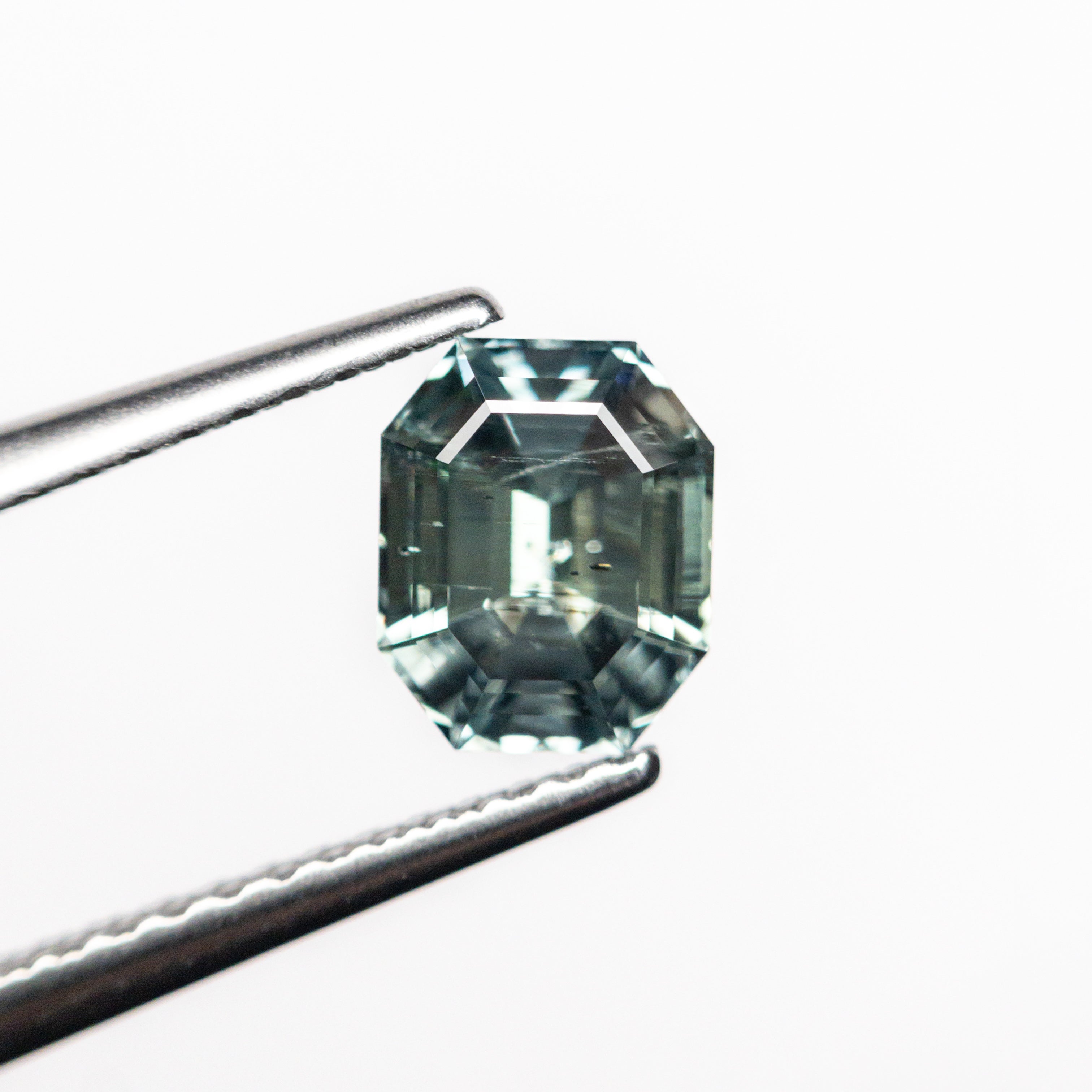 1.41ct 6.37x5.164.28mm Cut Corner Rectangle Step Cut Sapphire 23698-10-Staghead Designs