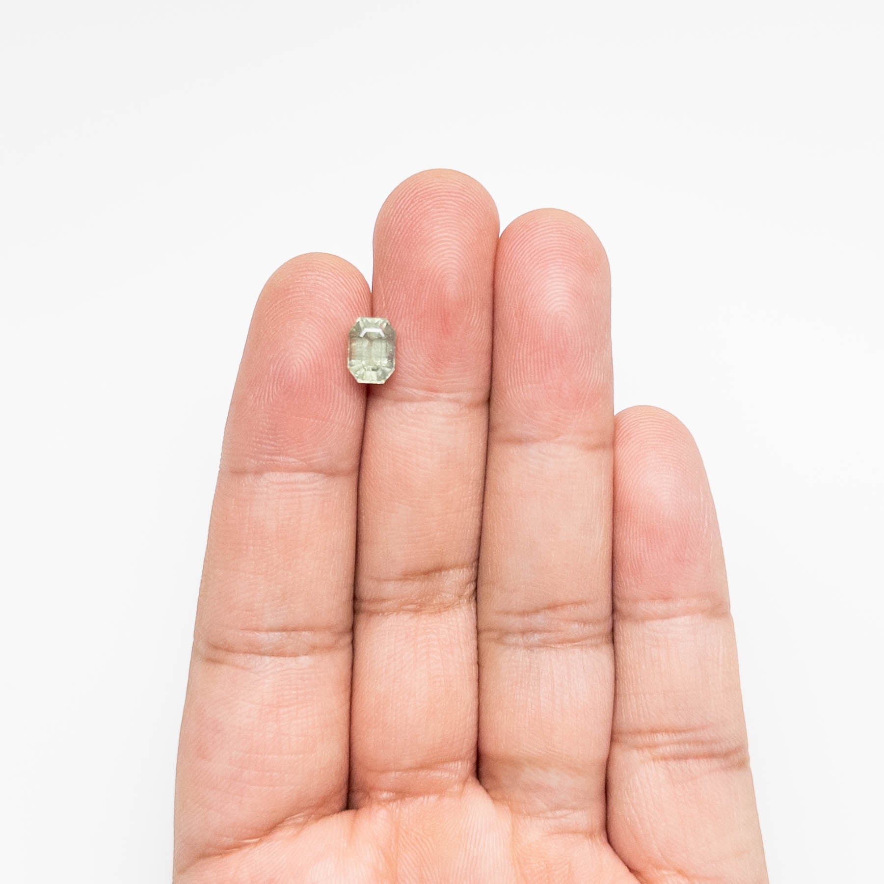 1.92ct 7.54x5.53x4.74mm Cut Corner Rectangle Step Cut Sapphire 23699-09-Staghead Designs