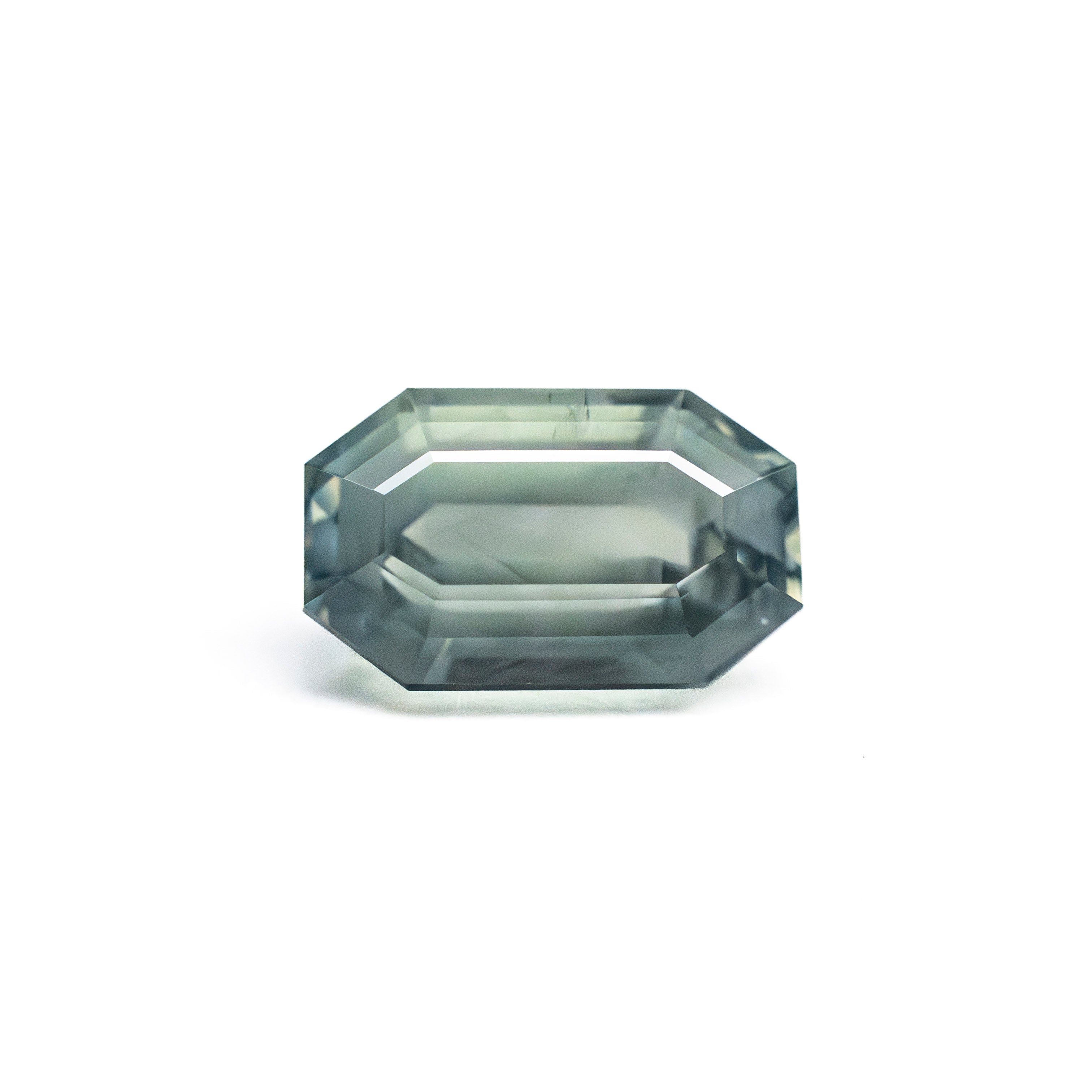 1.45ct 7.55x4.61x4.06mm Cut Corner Rectangle Step Cut Sapphire 23699-14-Staghead Designs