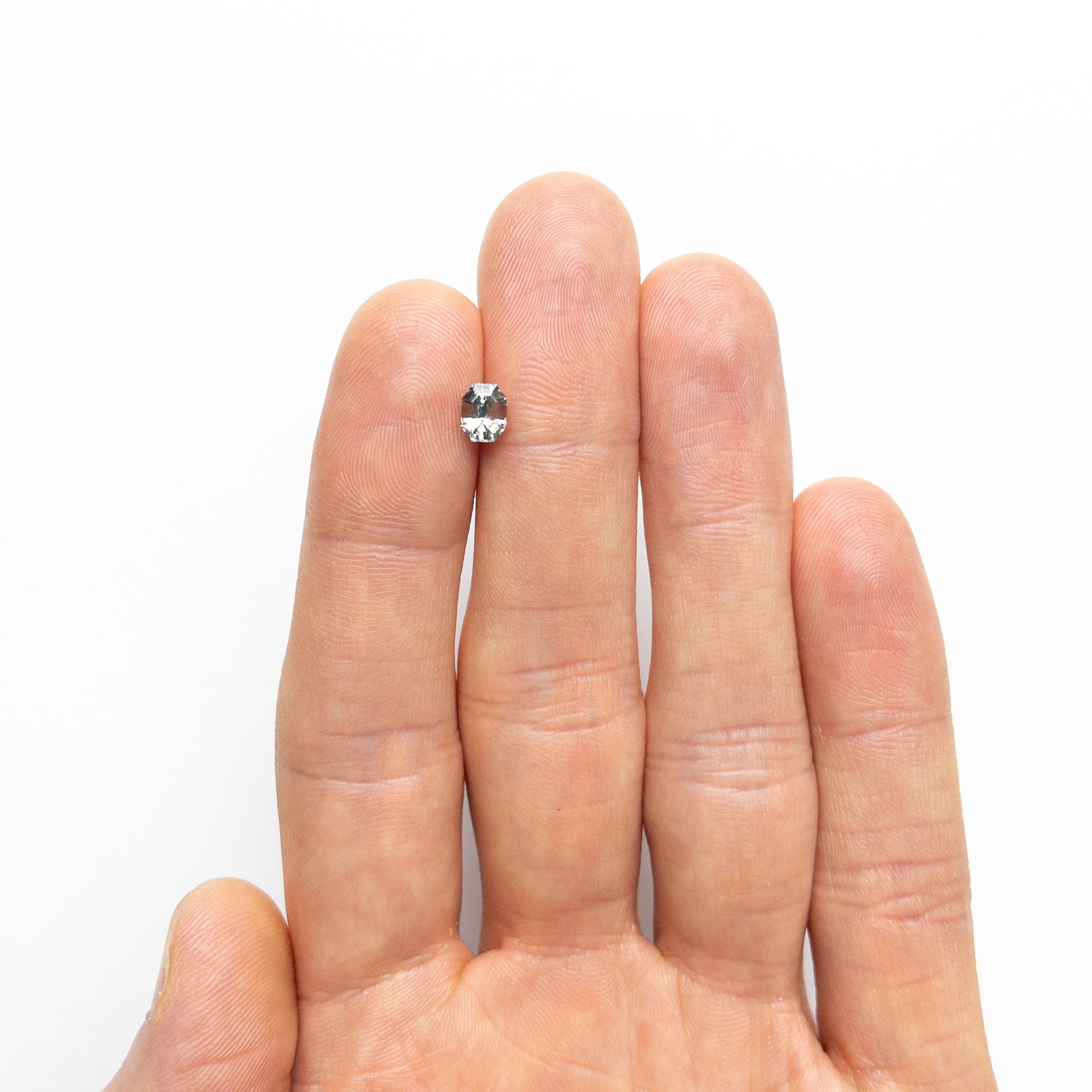 0.98ct 5.80x4.58x4.01mm Cut Corner Rectangle Step Cut Sapphire 23700-09-Staghead Designs