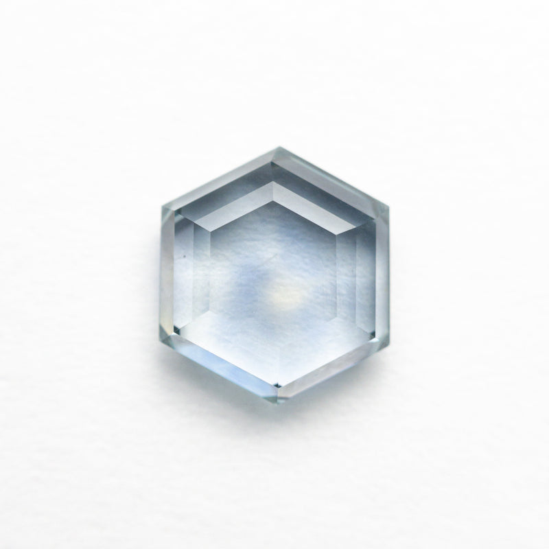 1.96ct 8.20x7.08x2.94mm Hexagon Portrait Cut Sapphire 23709-04-1