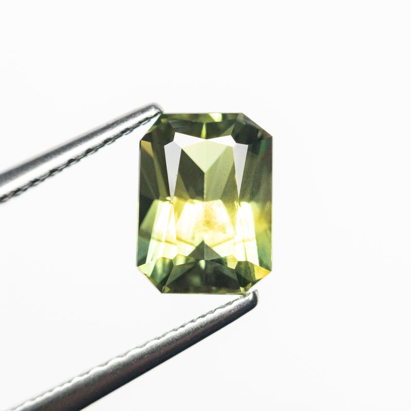 1.74ct 7.51x5.56x4.07mm Cut Corner Rectangle Brilliant Sapphire 23803-13-Staghead Designs