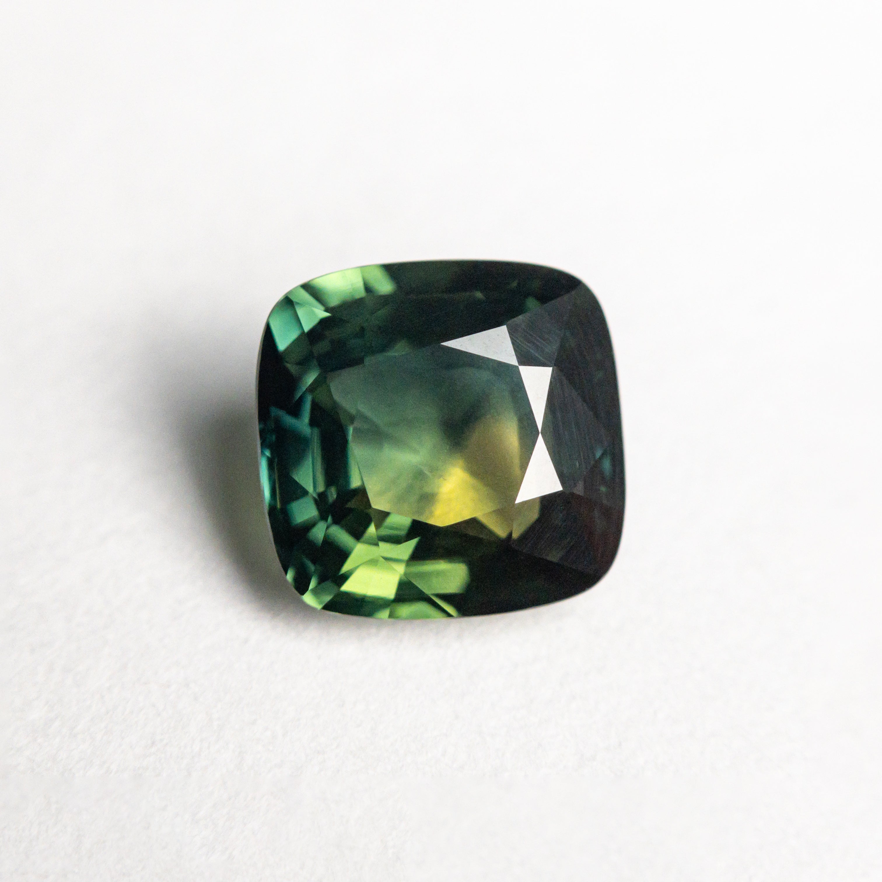 1.83ct 7.08x6.92x3.82mm Cushion Brilliant Sapphire 23804-14-Staghead Designs
