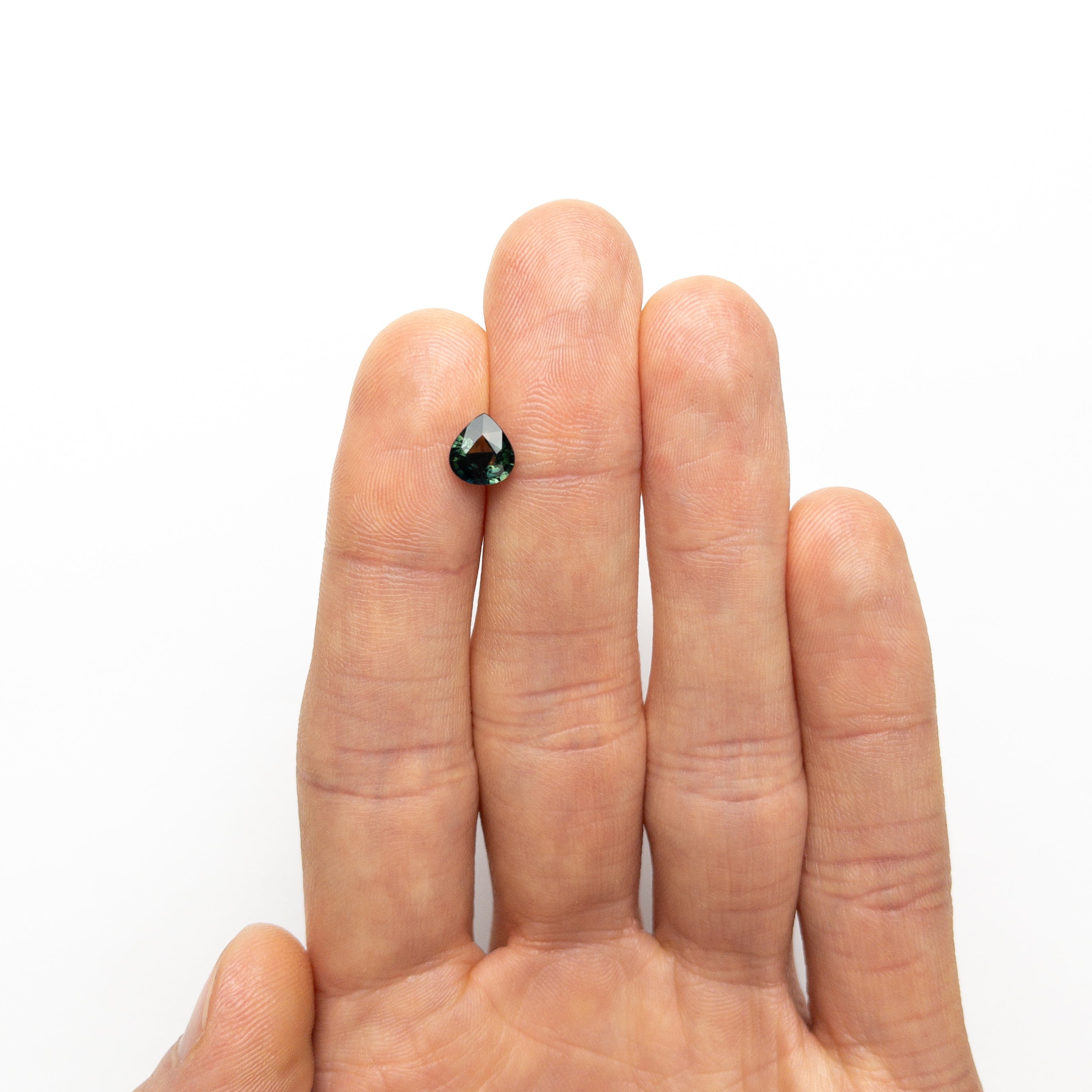 1.38ct 7.36x6.73x3.65mm Pear Brilliant Sapphire 23807-05-Staghead Designs