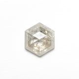 1.19ct 7.34x6.36x3.18mm Hexagon Rosecut 23841-16-Staghead Designs